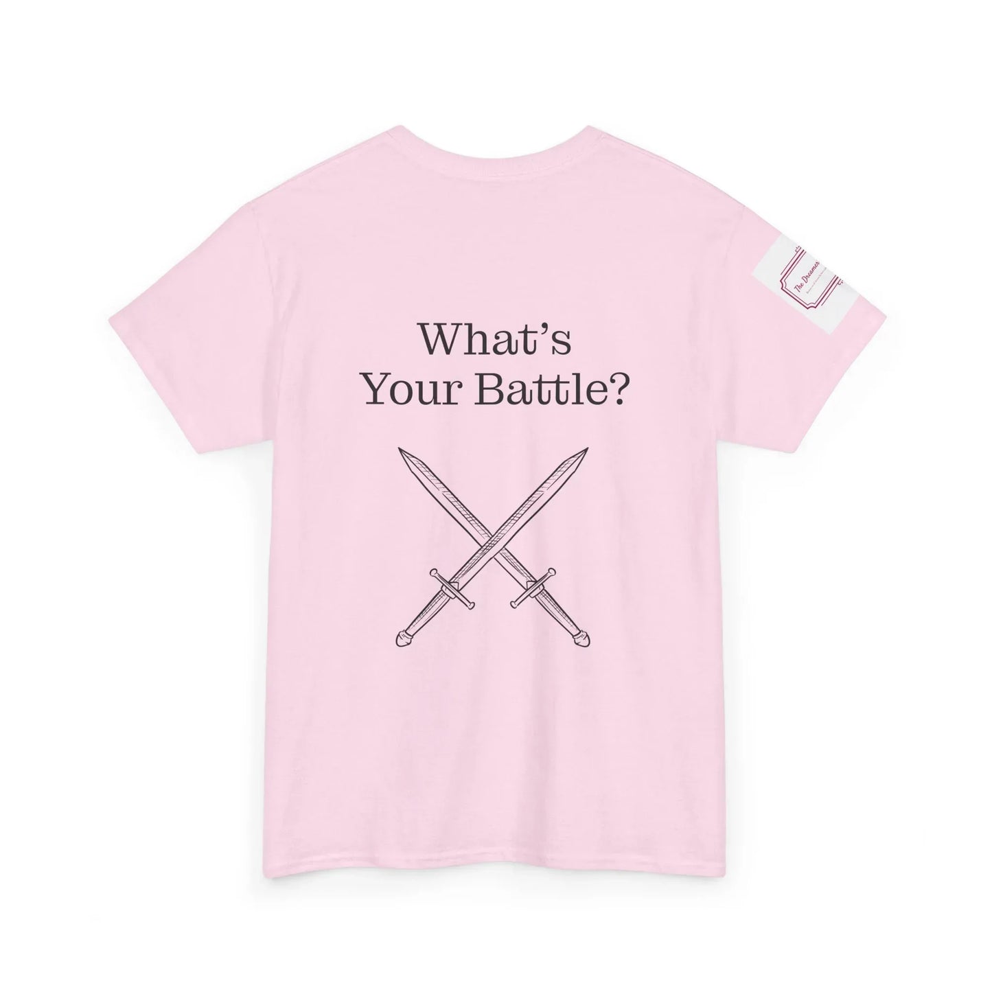 Chronic Pain Warrior Unisex Heavy Cotton Tee - Empowering Apparel for Health Awareness - The Dreamer's Bookshop.