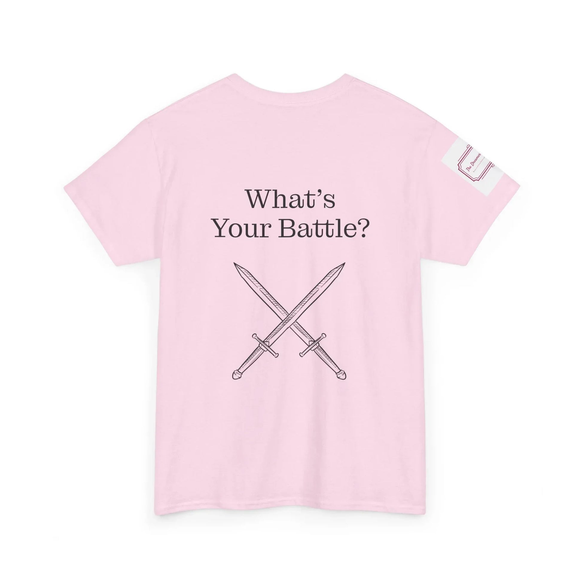 Chronic Pain Warrior Unisex Heavy Cotton Tee - Empowering Apparel for Health Awareness - The Dreamer's Bookshop.
