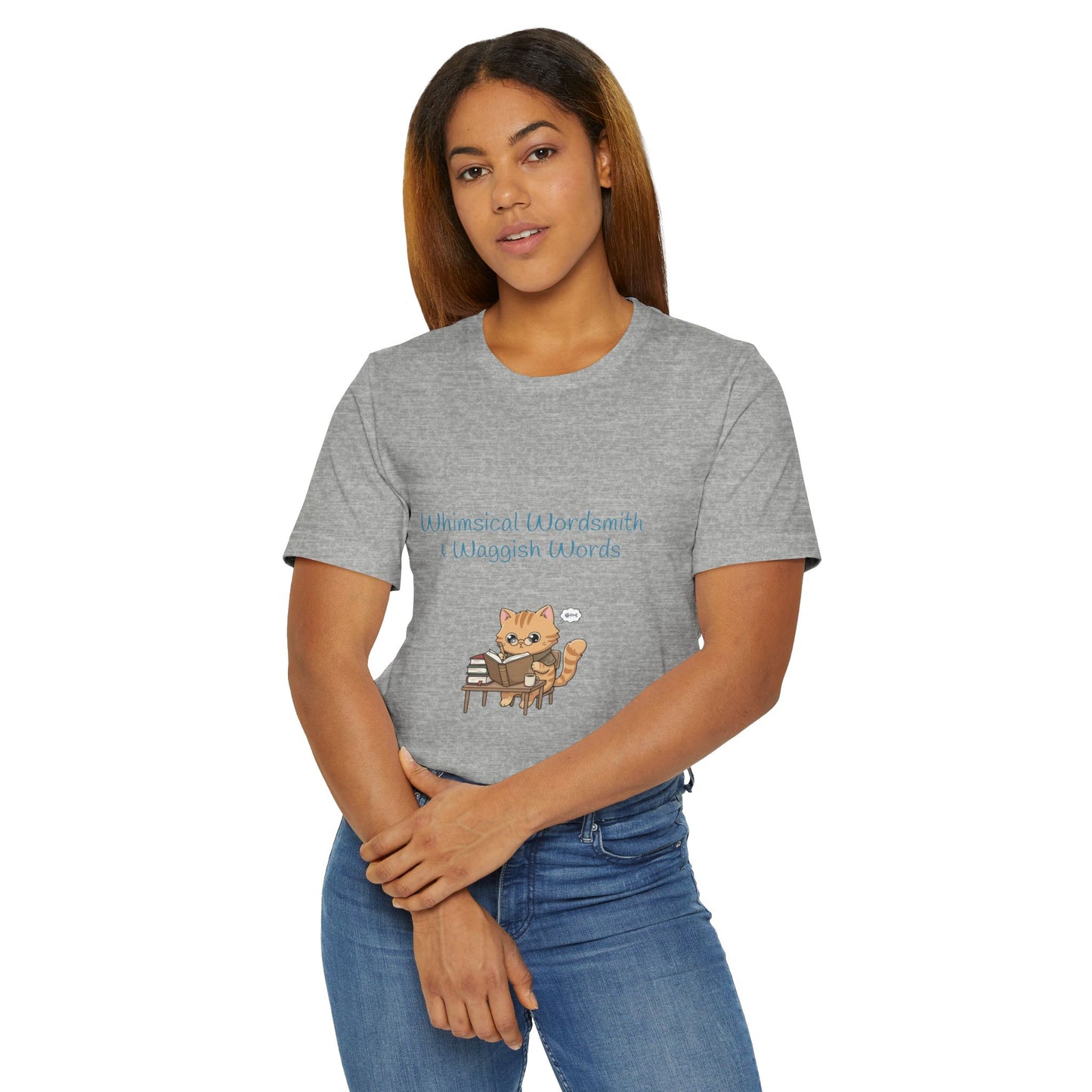 Unisex Jersey T-Shirt - 'Whimsical Wordsmith' Book lovers