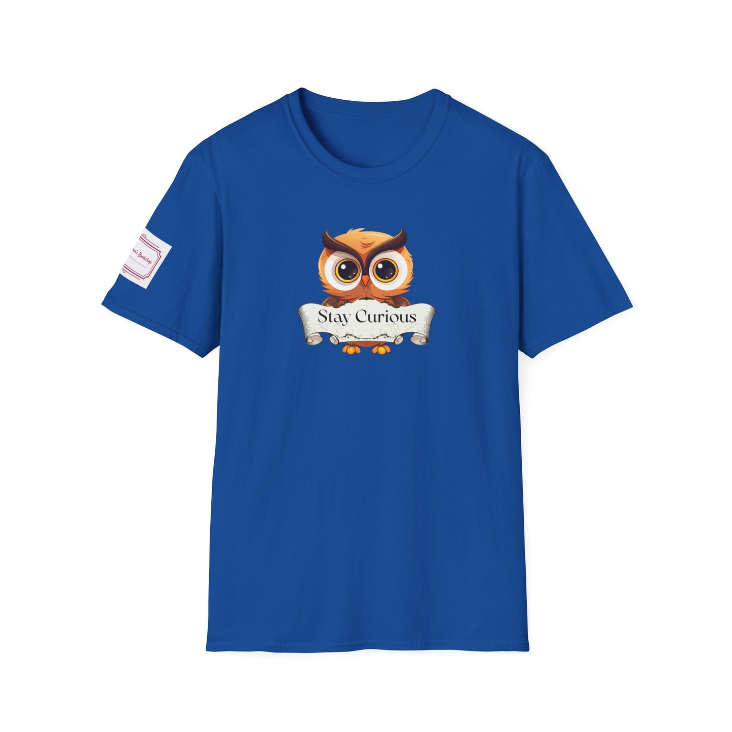 Unisex T-Shirt - "Stay Curious" for Book Lovers