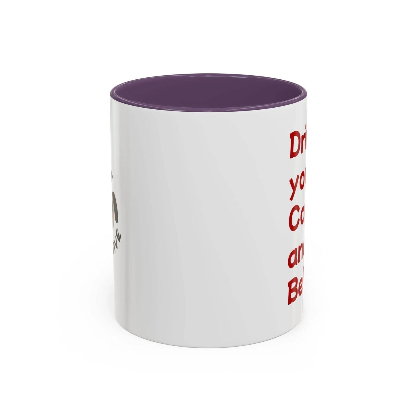 Cute Dog Pawsitive Coffee Mug - 11 & 15oz Drink and Behave - The Dreamer's Bookshop.