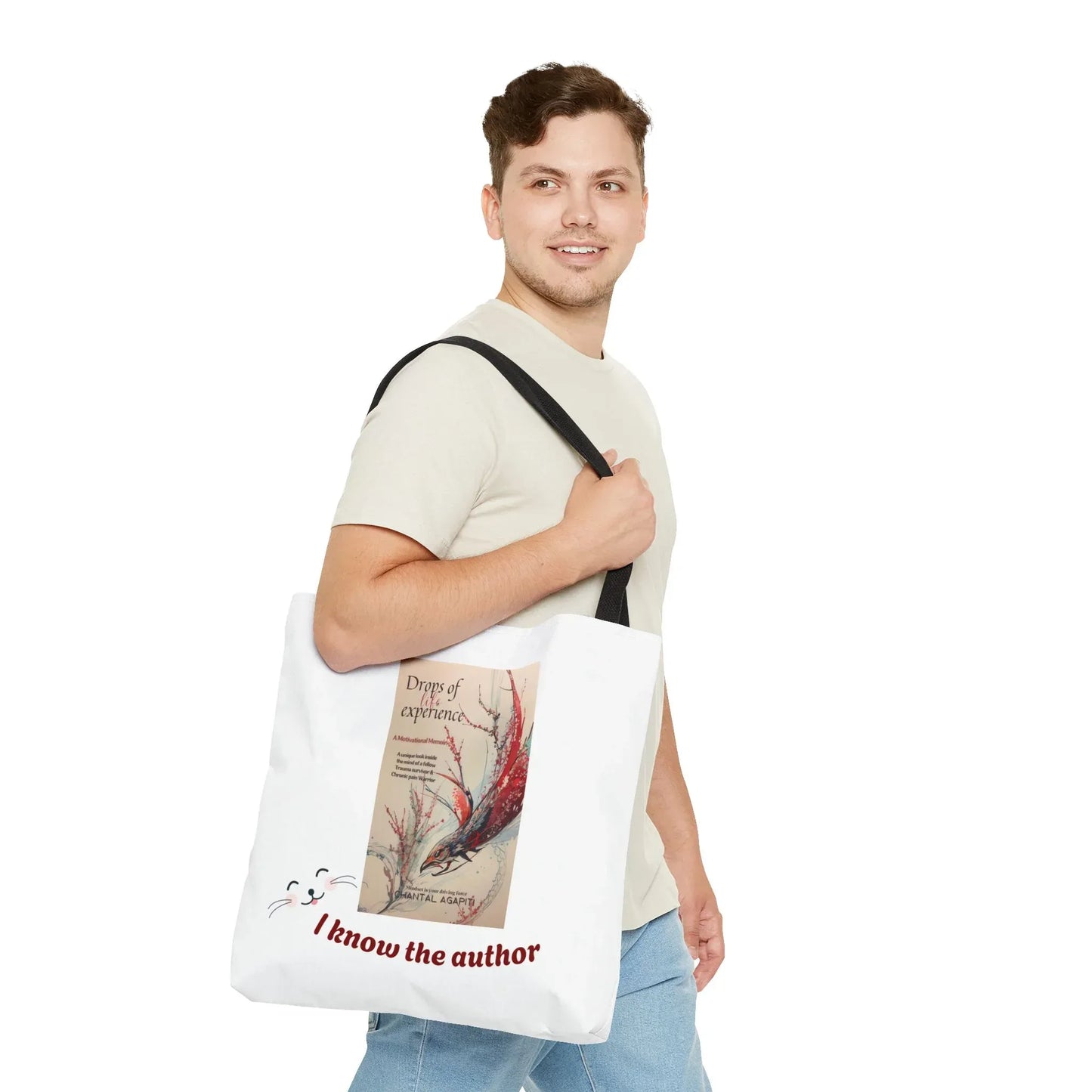 I Know the Author Tote Bag - Cozy Book lovers Design - The Dreamer's Bookshop.