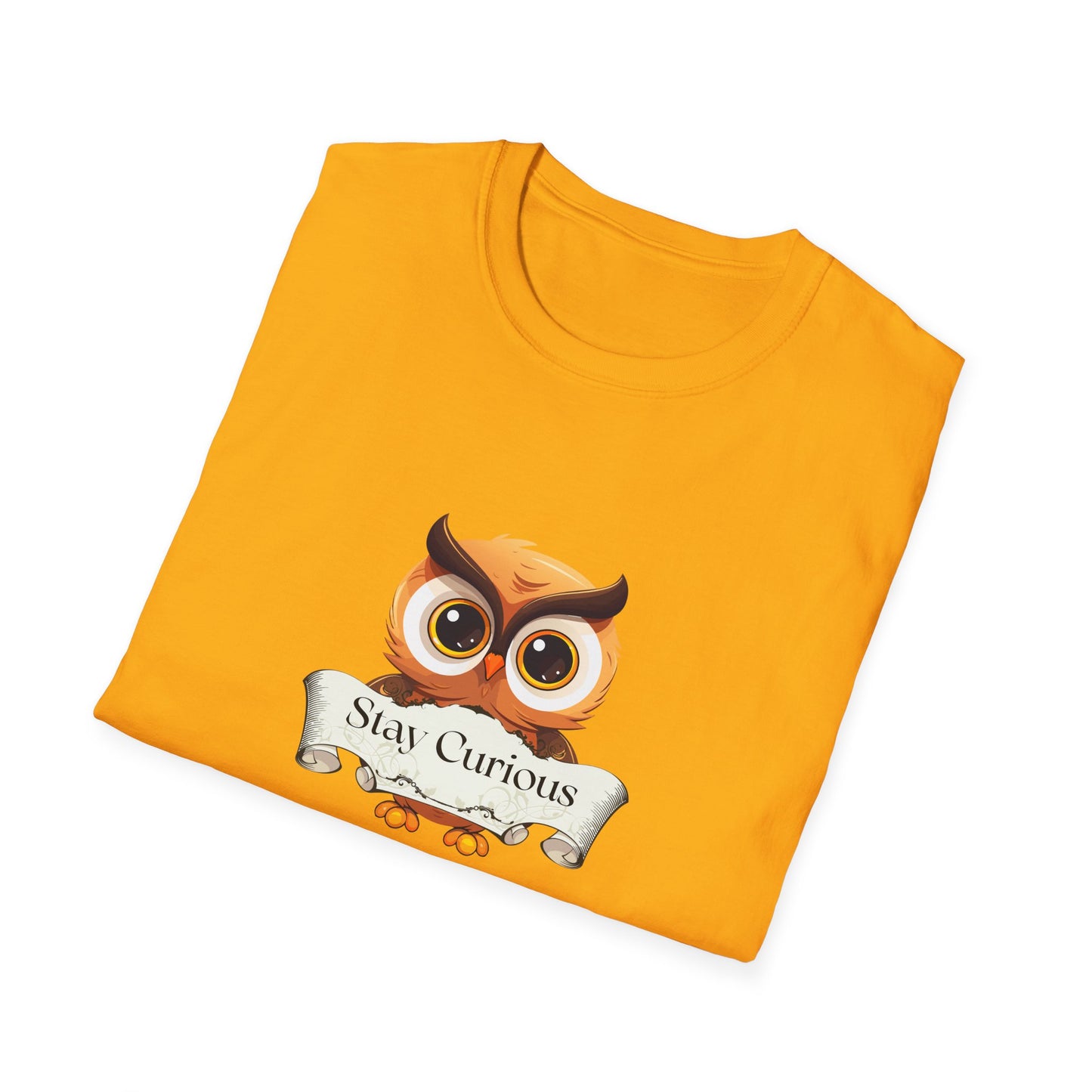 Inspirational Unisex Softstyle T-Shirt - Stay Curious