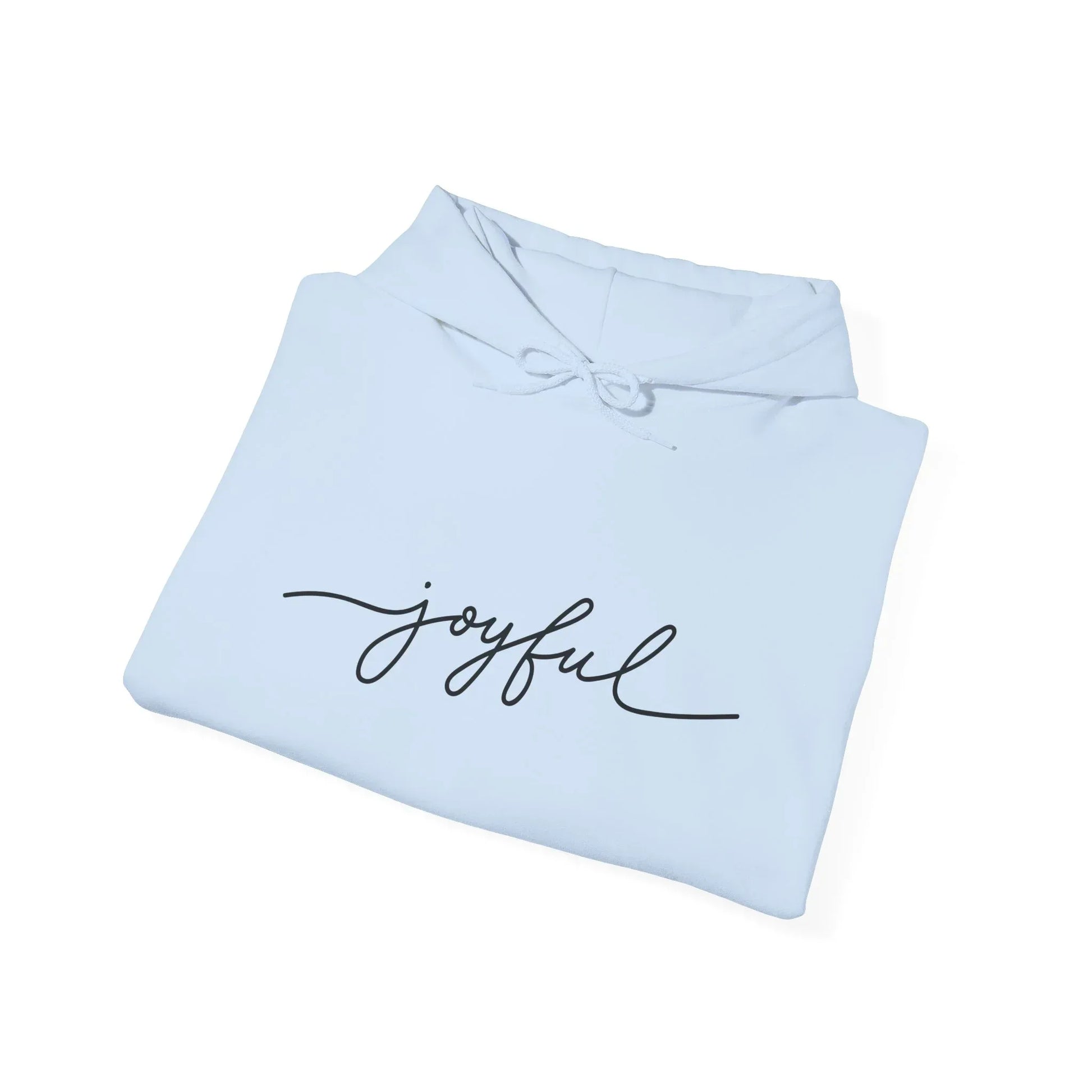 Christmas Joyful Unisex Hooded Sweatshirt - Cozy Literary Apparel - The Dreamer's Bookshop.