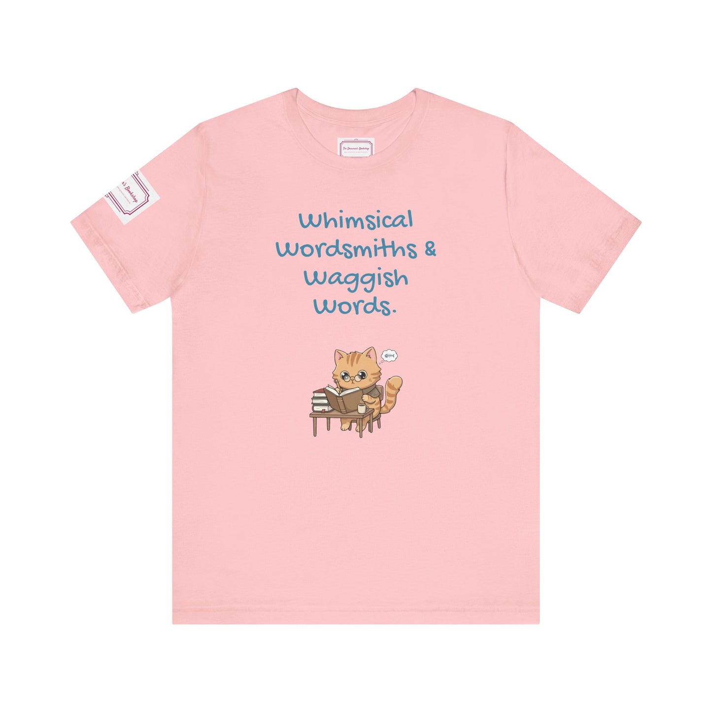 Whimsical Wordsmiths Tee - Fun Short Sleeve Shirt for Writers & Book Lovers