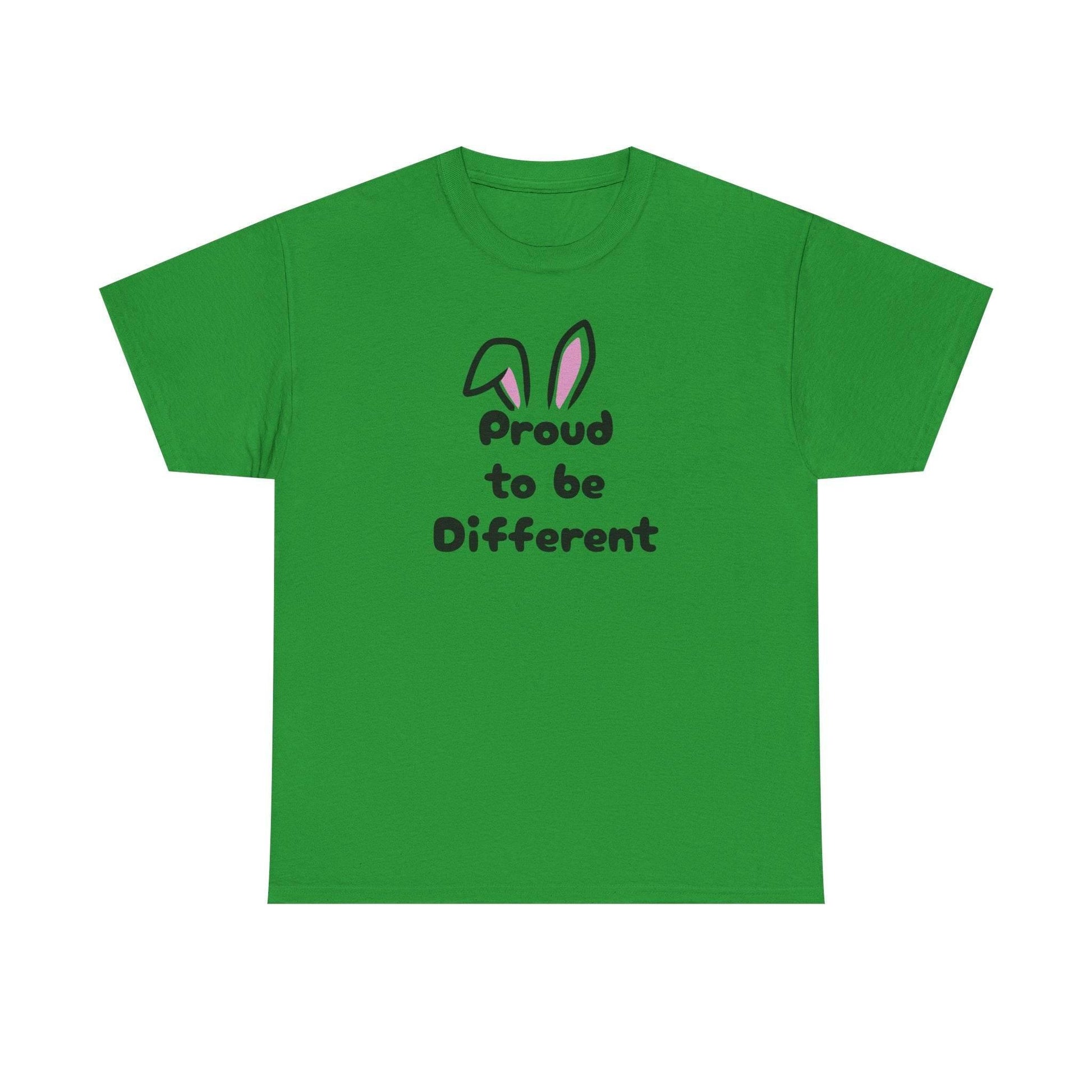 Proud to Be Different Unisex Heavy Cotton Tee - Celebrate Individuality - The Dreamer's Bookshop.