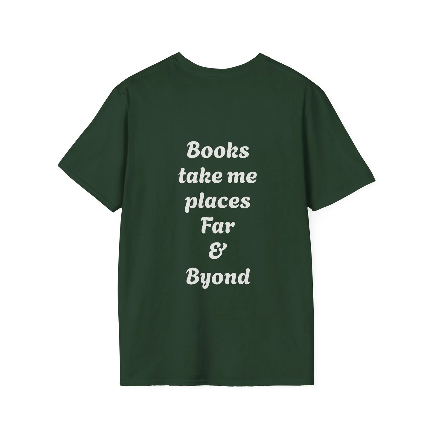 Unisex Travel-Inspired T-Shirt - "I'm a Traveller of Worlds" - Perfect for Book Lovers - The Dreamer's Bookshop.