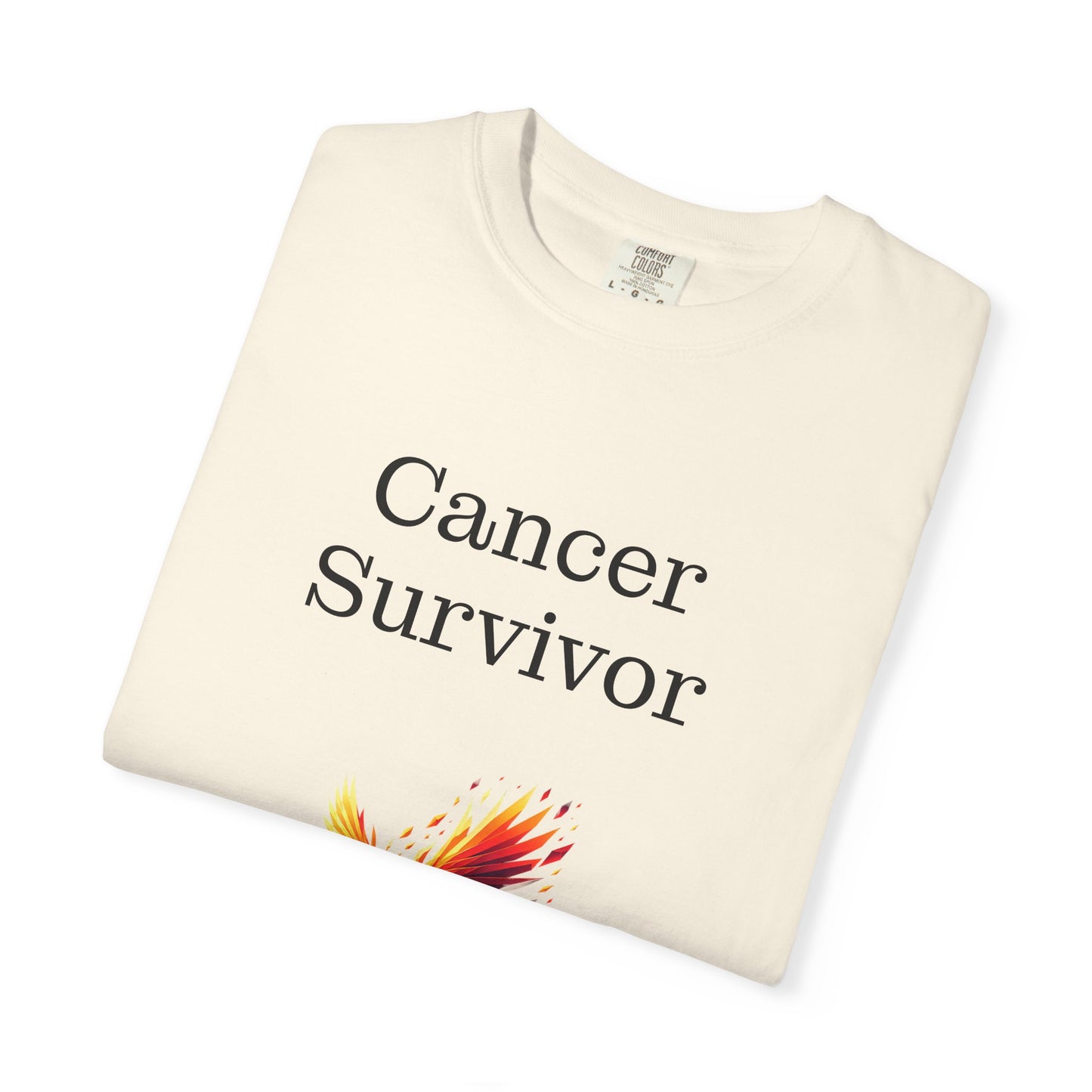 AU - Cancer Survivor Unisex Garment-Dyed T-Shirt - Empowering Supportive Apparel