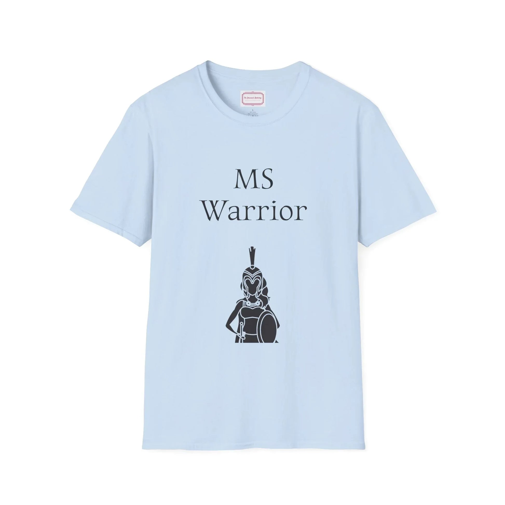 M.S. Warrior Unisex Softstyle T-Shirt - Embrace Your Battles - The Dreamer's Bookshop.