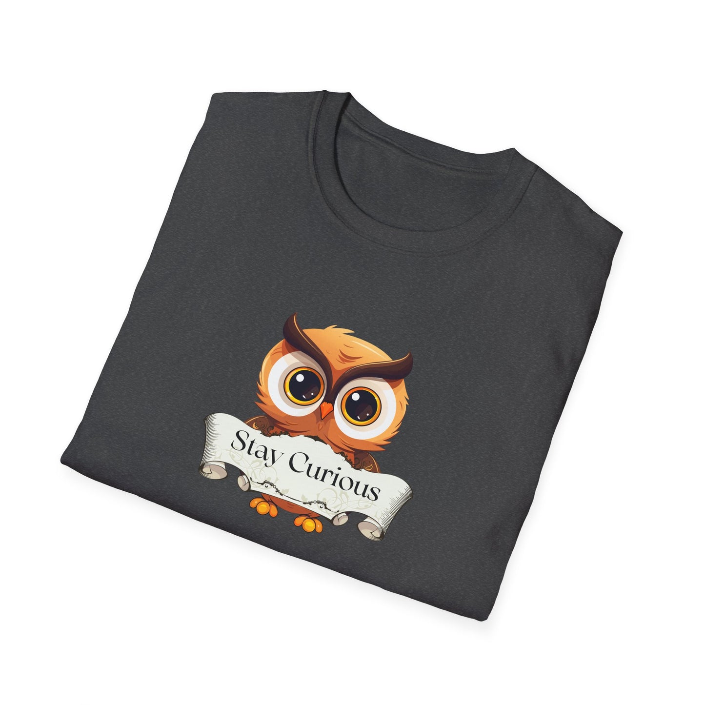 Inspirational Unisex Softstyle T-Shirt - Stay Curious