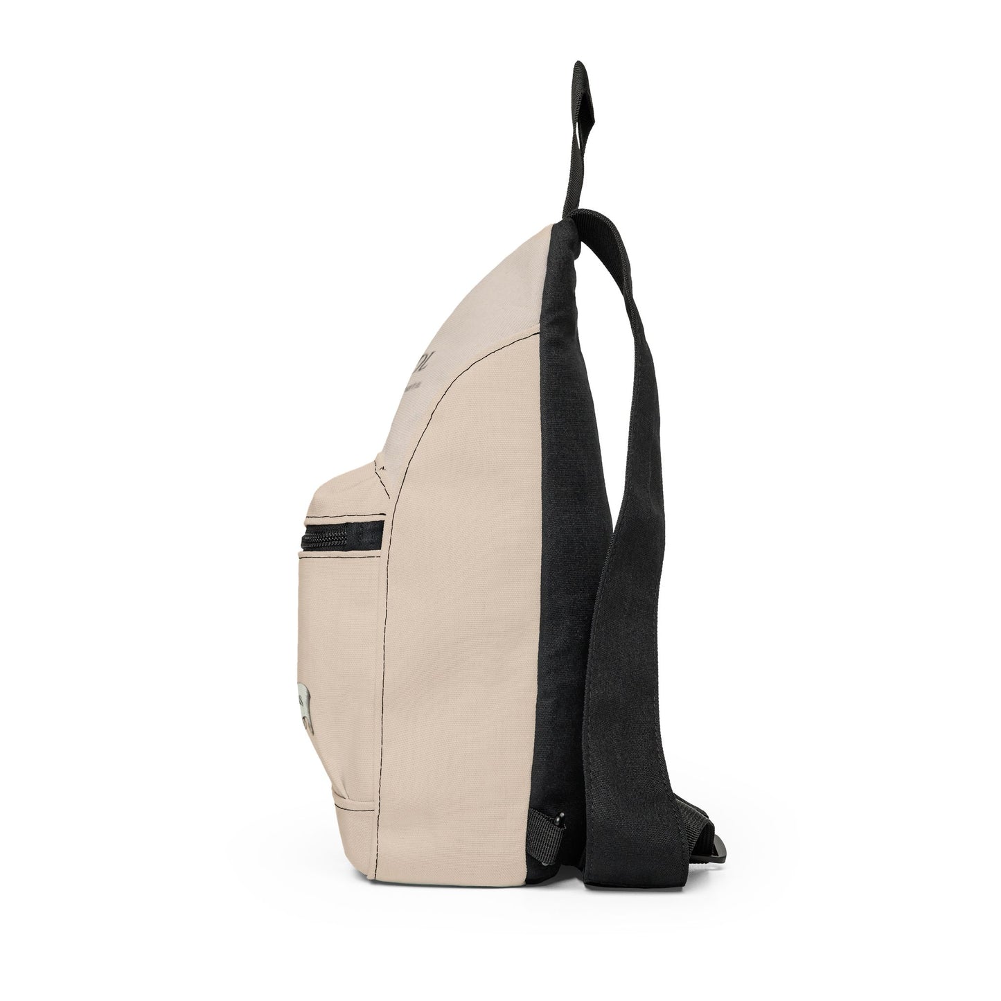 Owl "Stay Curious" Sling Bag - Compact Crossbody Backpack for Book Lovers