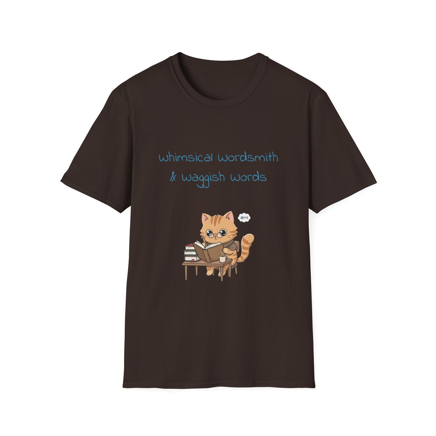 Unisex Travel-Inspired T-Shirt - "Whimsical Wordsmith" - Perfect for Book Lovers