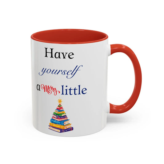 A Merry Little Bookmas - Coffee Mug - Gift for Book Lovers - The Dreamer's Bookshop.