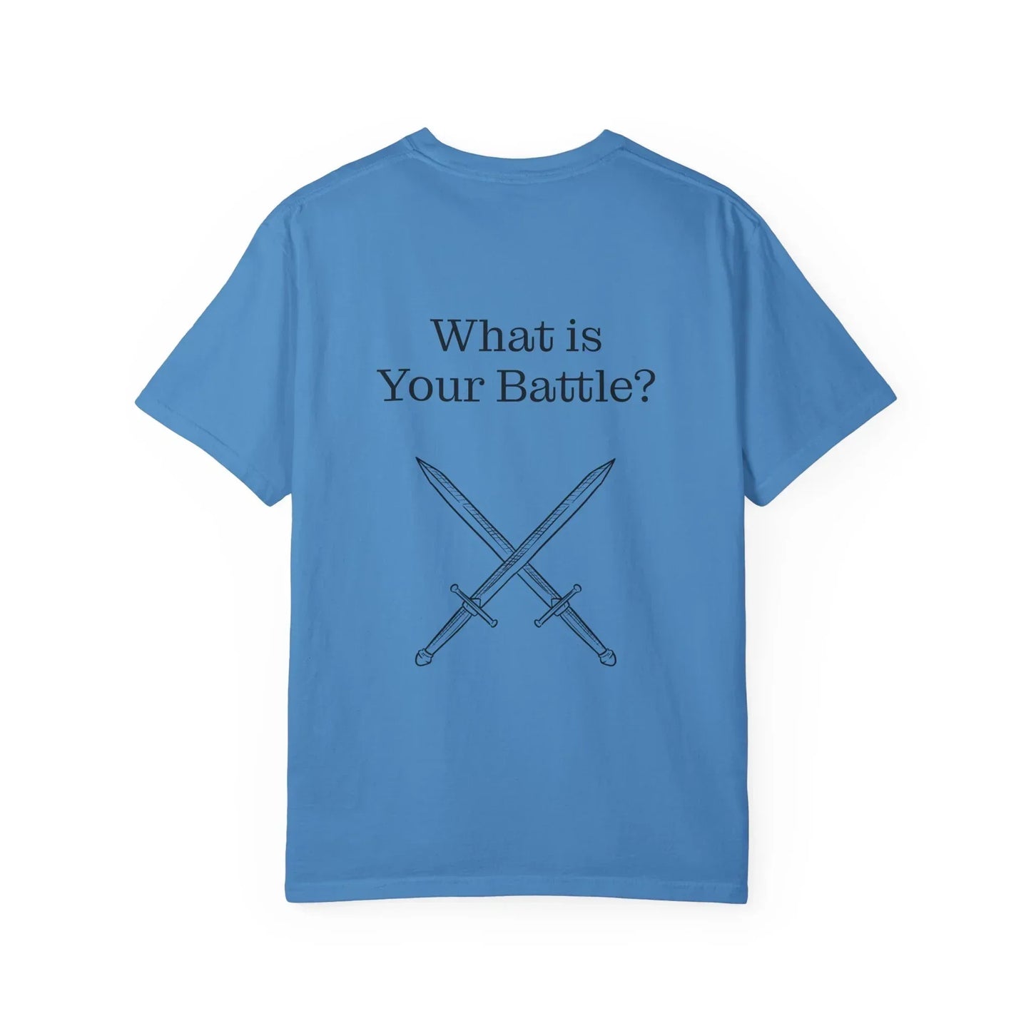Chronic Pain Warrior Unisex Garment-Dyed T-Shirt - Empowering Supportive Apparel - The Dreamer's Bookshop.