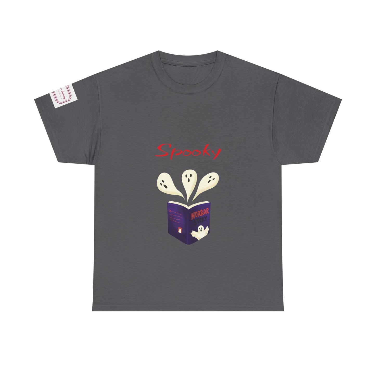 AU - Fiction - Unisex Heavy Cotton Tee - Spooky Books