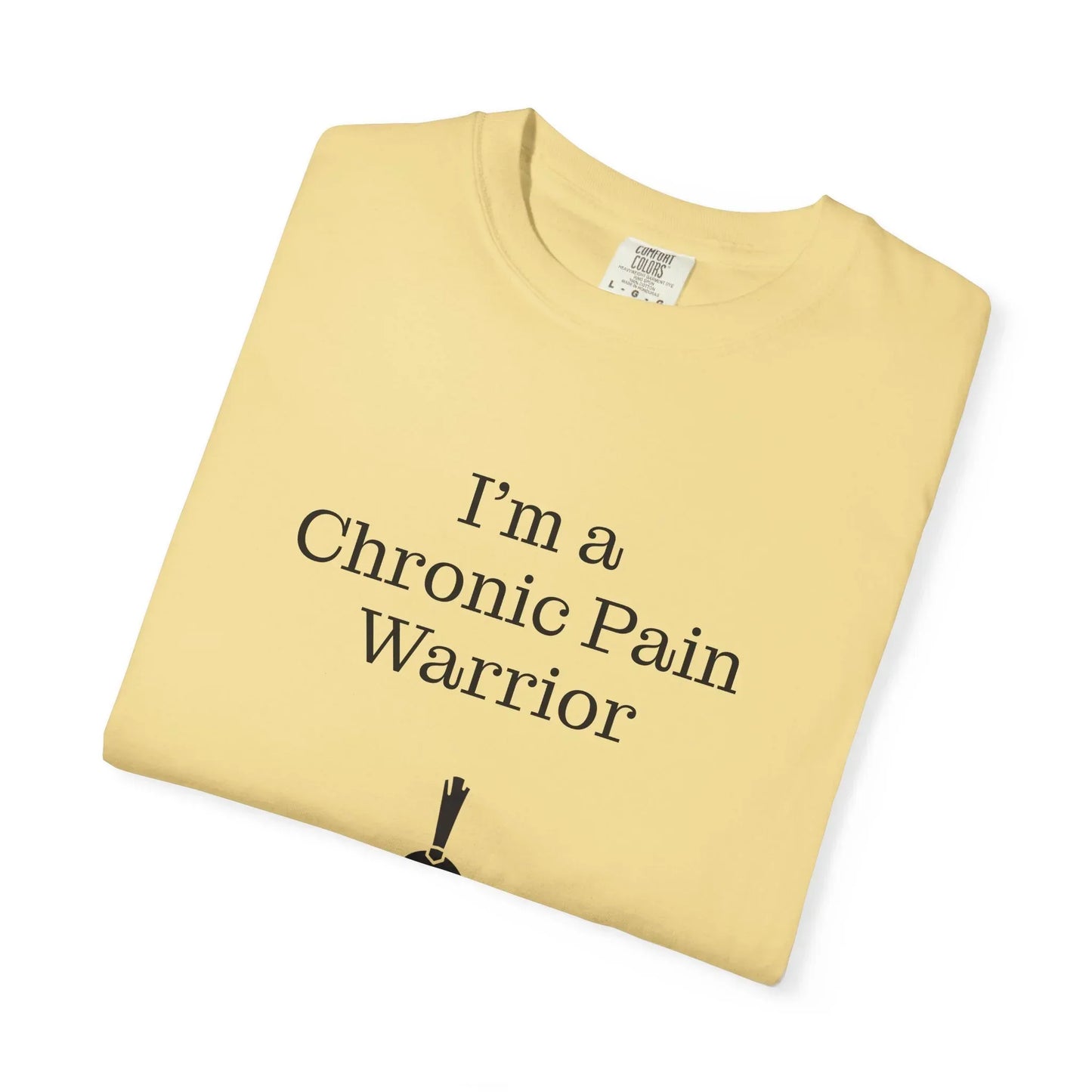 Chronic Pain Warrior Unisex T-Shirt - Empowering Tee for Healthcare Awareness - The Dreamer's Bookshop.