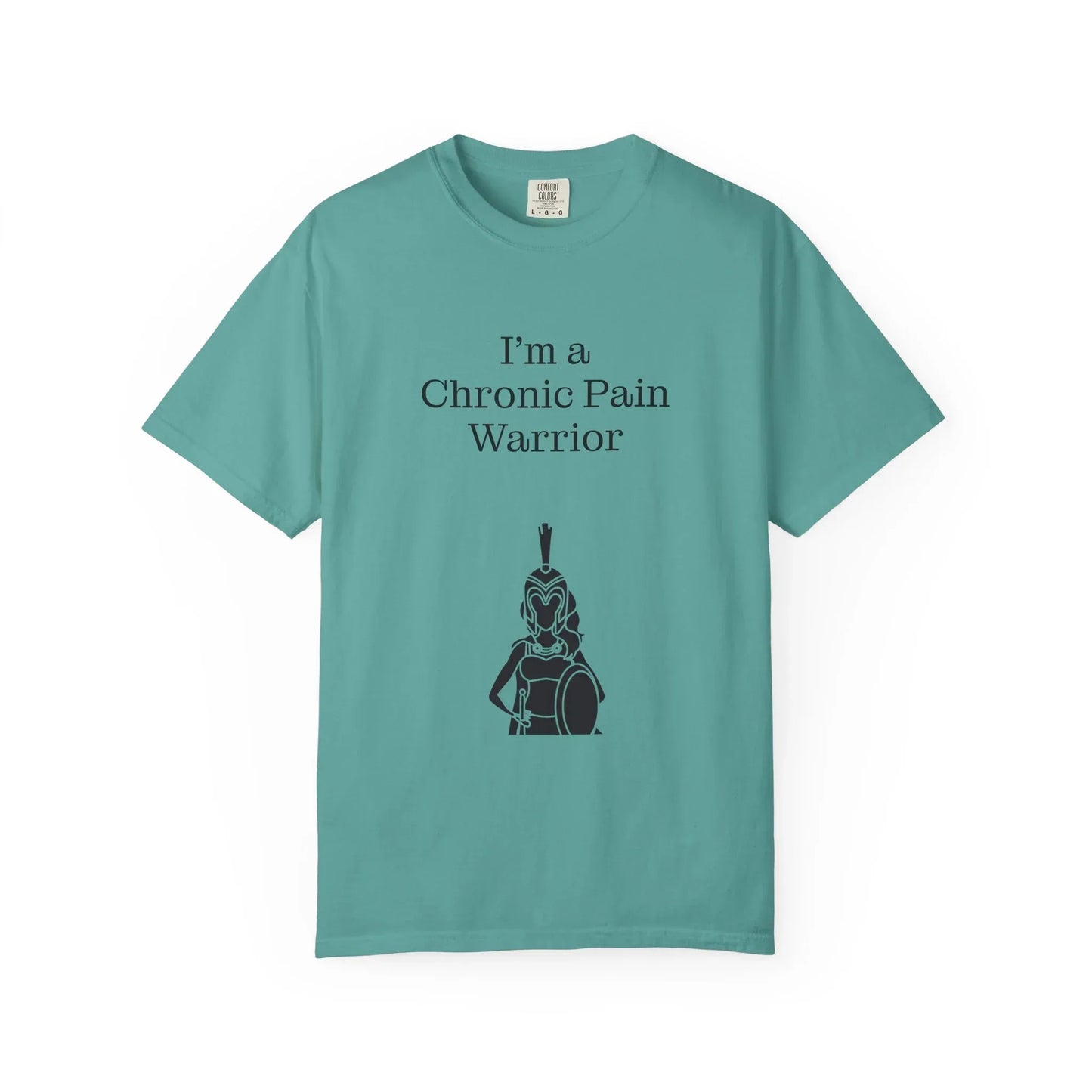 Chronic Pain Warrior Unisex Garment-Dyed T-Shirt - Empowering Supportive Apparel - The Dreamer's Bookshop.