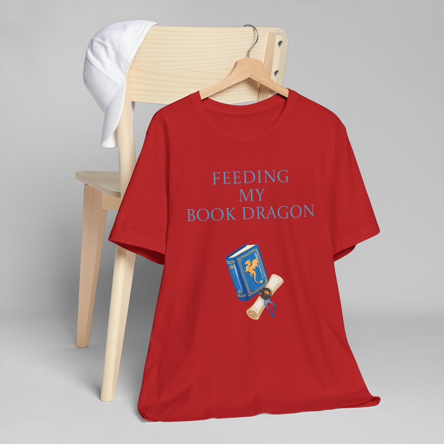 Unisex Jersey T-Shirt - Book Dragon