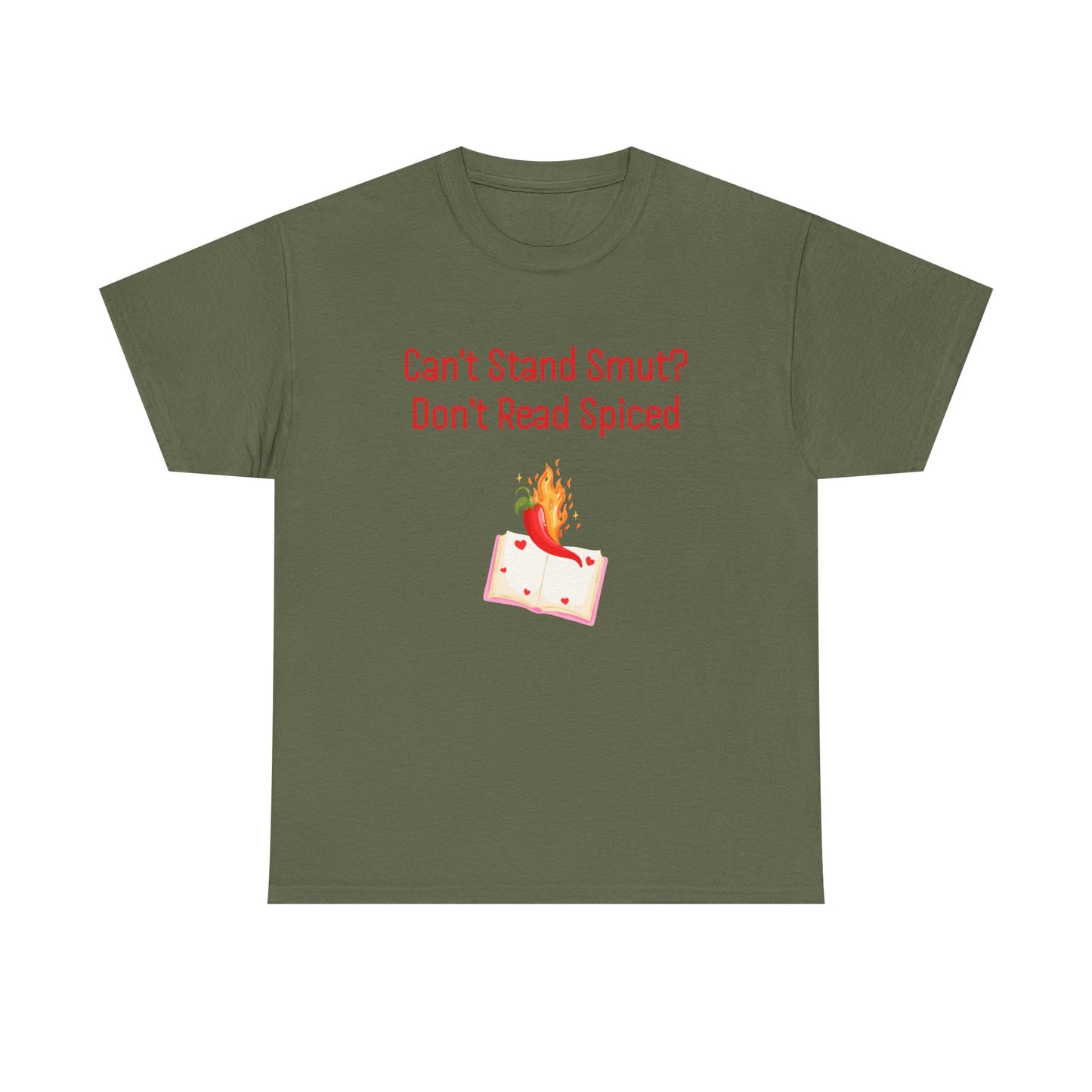 Can't Stand Smut -  Graphic Tee - Unisex Heavy Cotton T-Shirt for Book Lovers