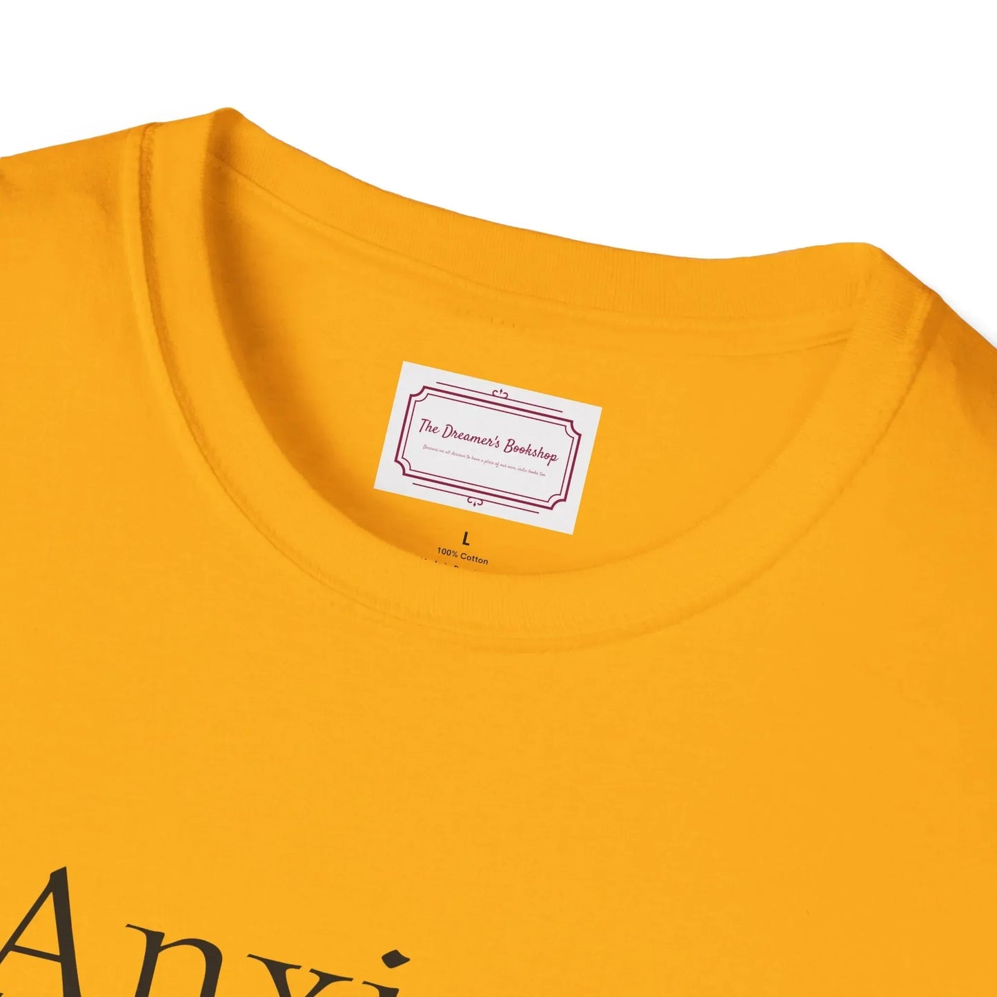 Anxiety Warrior Unisex Softstyle T-Shirt - Embrace Your Battles - The Dreamer's Bookshop.