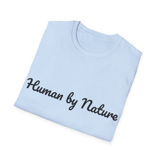 Unisex Softstyle T-Shirt - Poetical "Human by Nature" Bookaddict