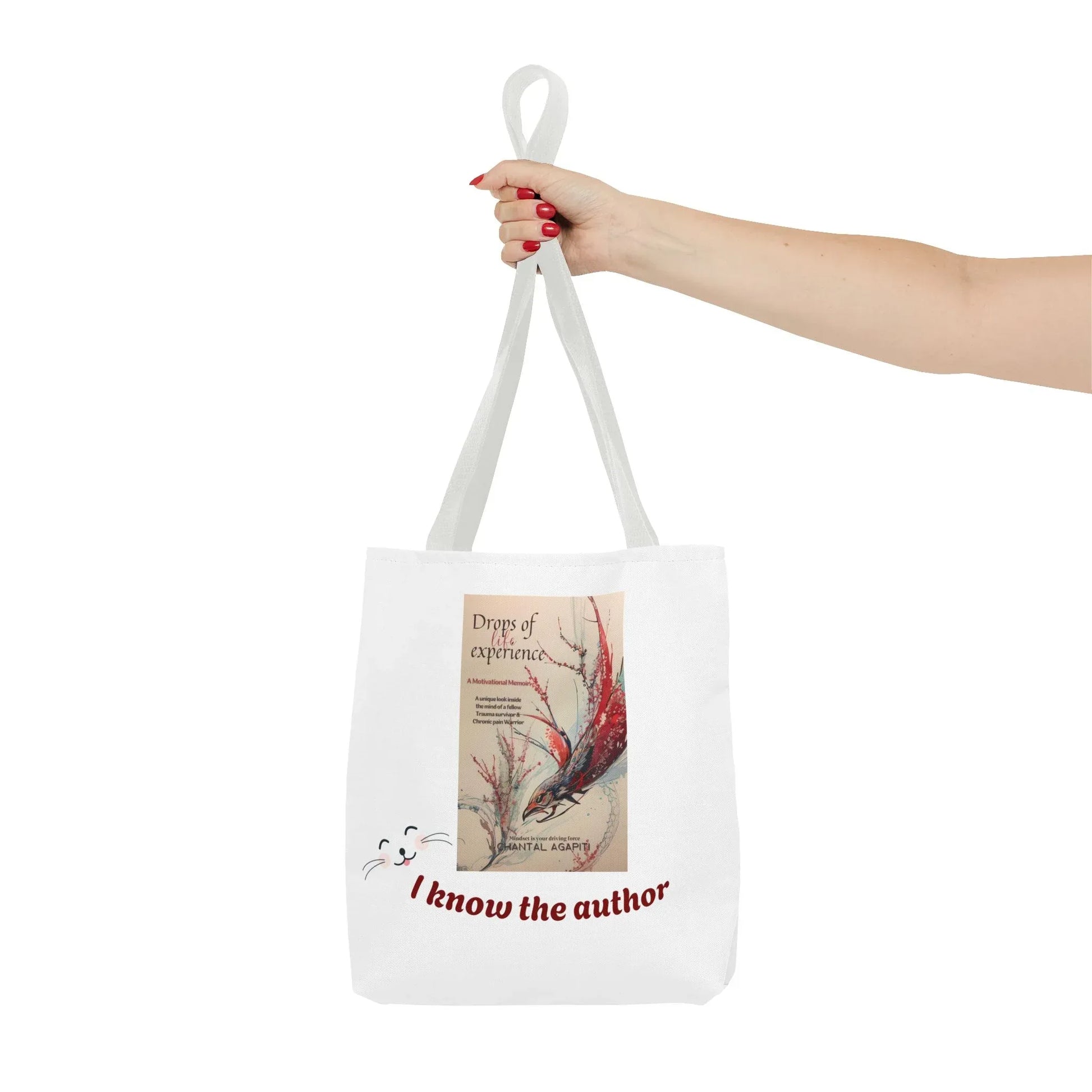 I Know the Author Tote Bag - Cozy Book lovers Design - The Dreamer's Bookshop.