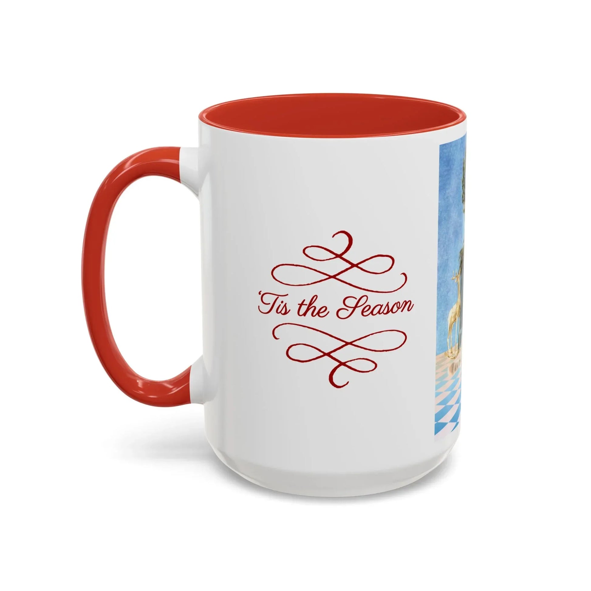 Christmas Tree Decoration Coffee Mug - 11oz & 15oz - tis the season - The Dreamer's Bookshop.