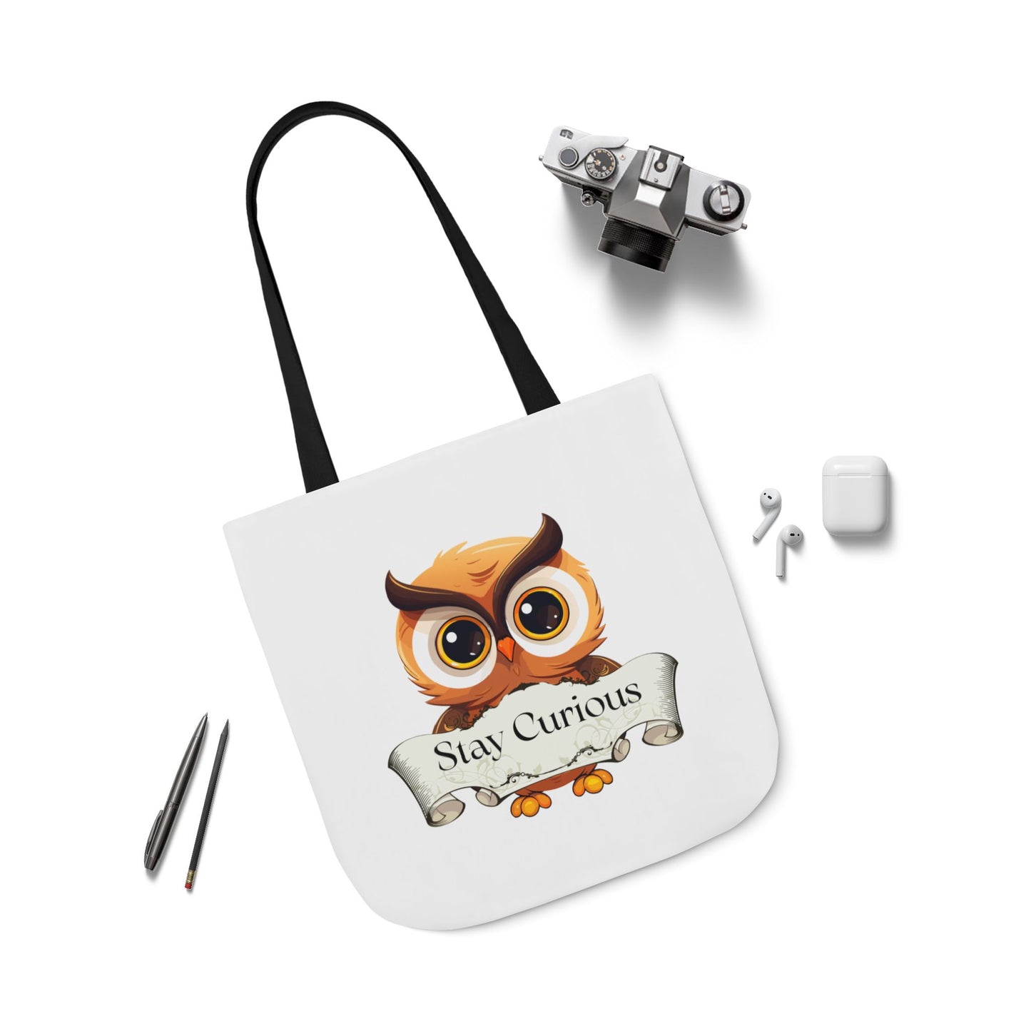 Stay Curious Tote Bag - Perfect for Book Lovers & Indie Authors