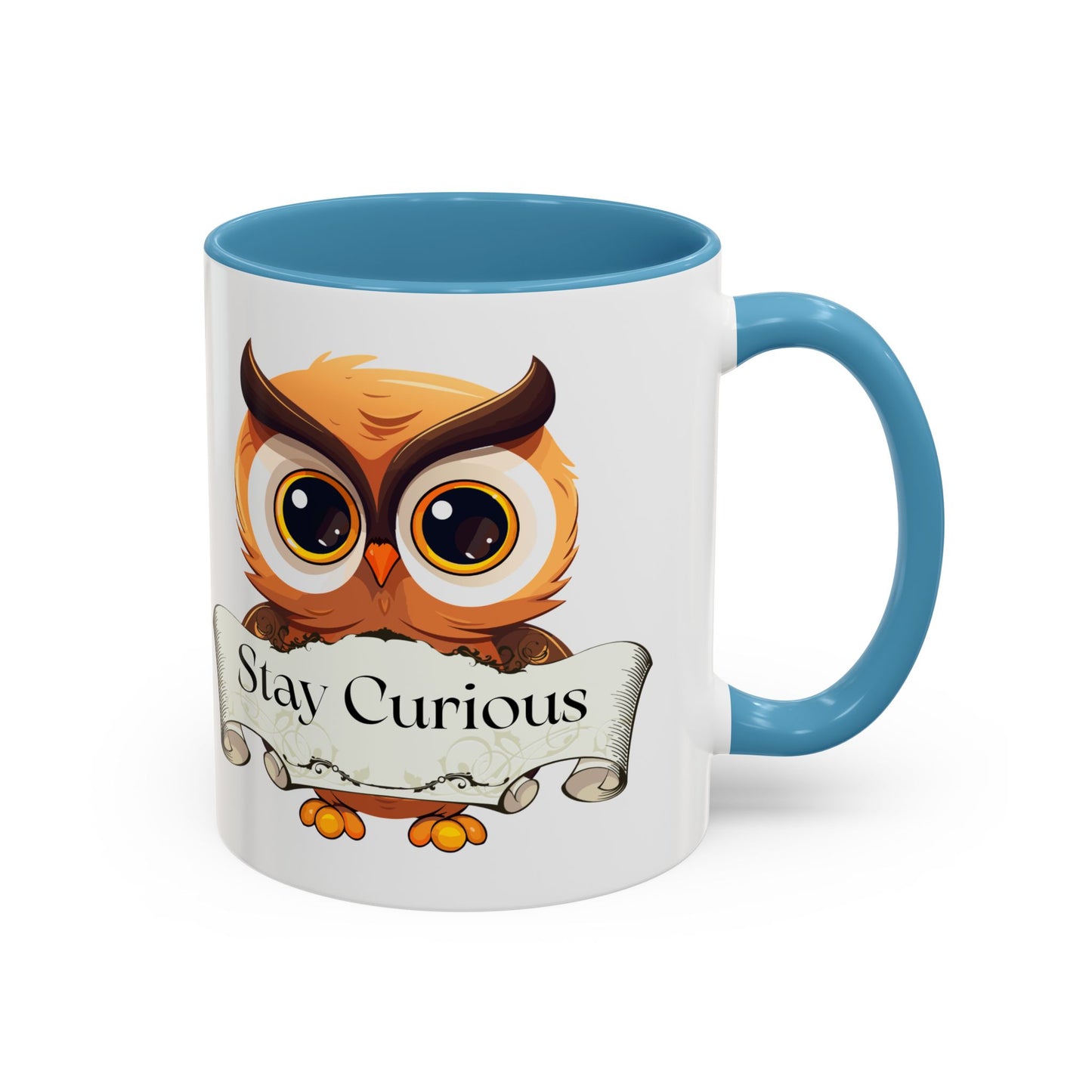 Stay Curious - Coffee Mug - Gift for Book Lovers