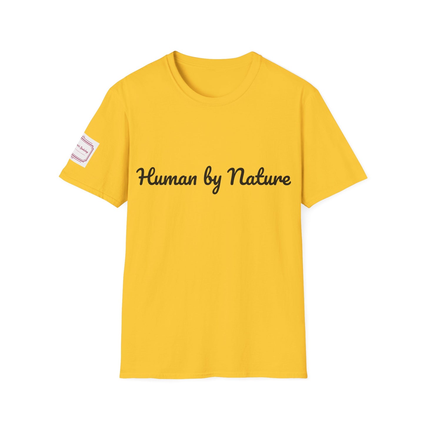 Unisex Softstyle T-Shirt - Poetical "Human by Nature" Bookaddict
