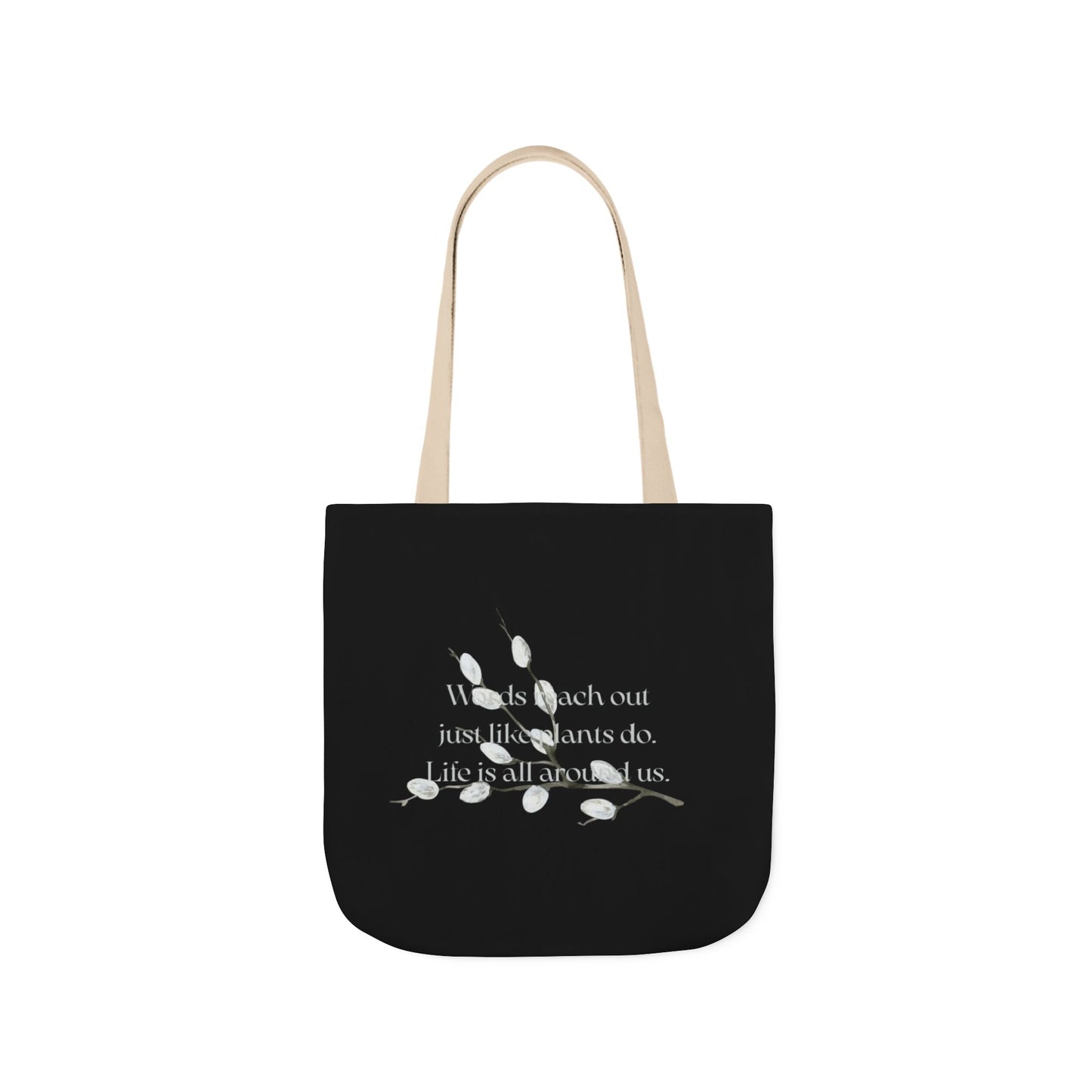 Canvas Tote Bag - "Words Reach Out"