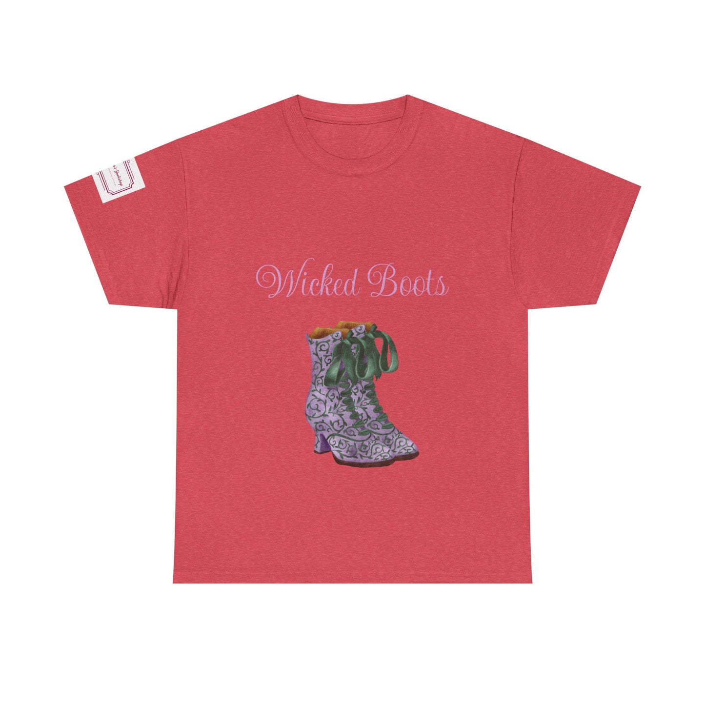 AU - Wicked Boots - Witch Unisex Heavy Cotton Tee