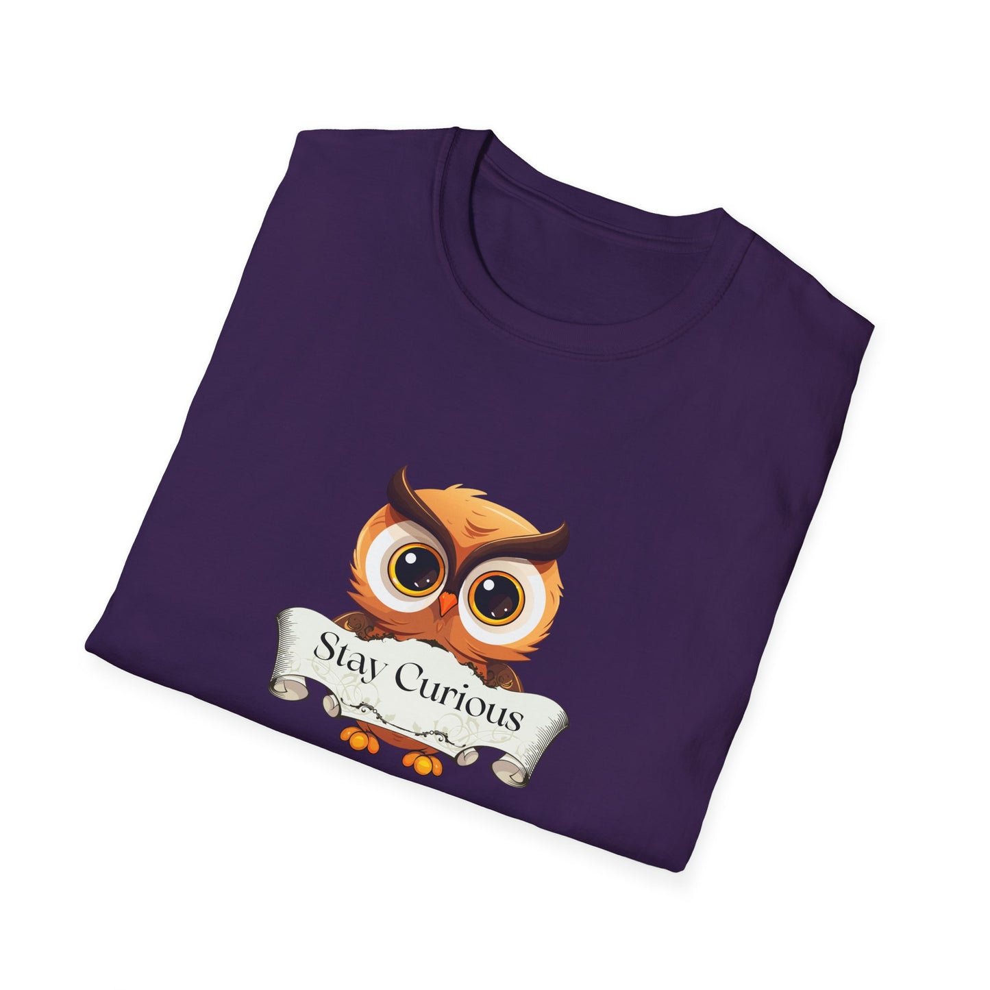 Inspirational Unisex Softstyle T-Shirt - Stay Curious