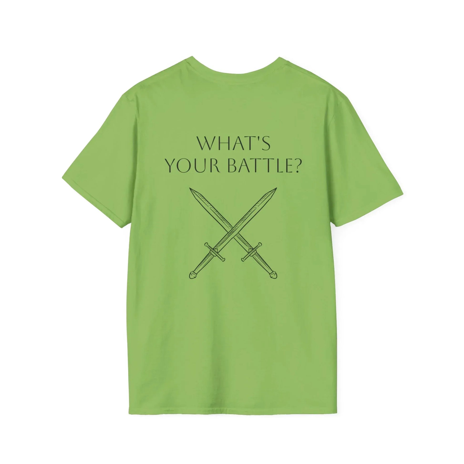 Endometriosis Warrior Unisex Softstyle T-Shirt - What's Your Battle? - The Dreamer's Bookshop.