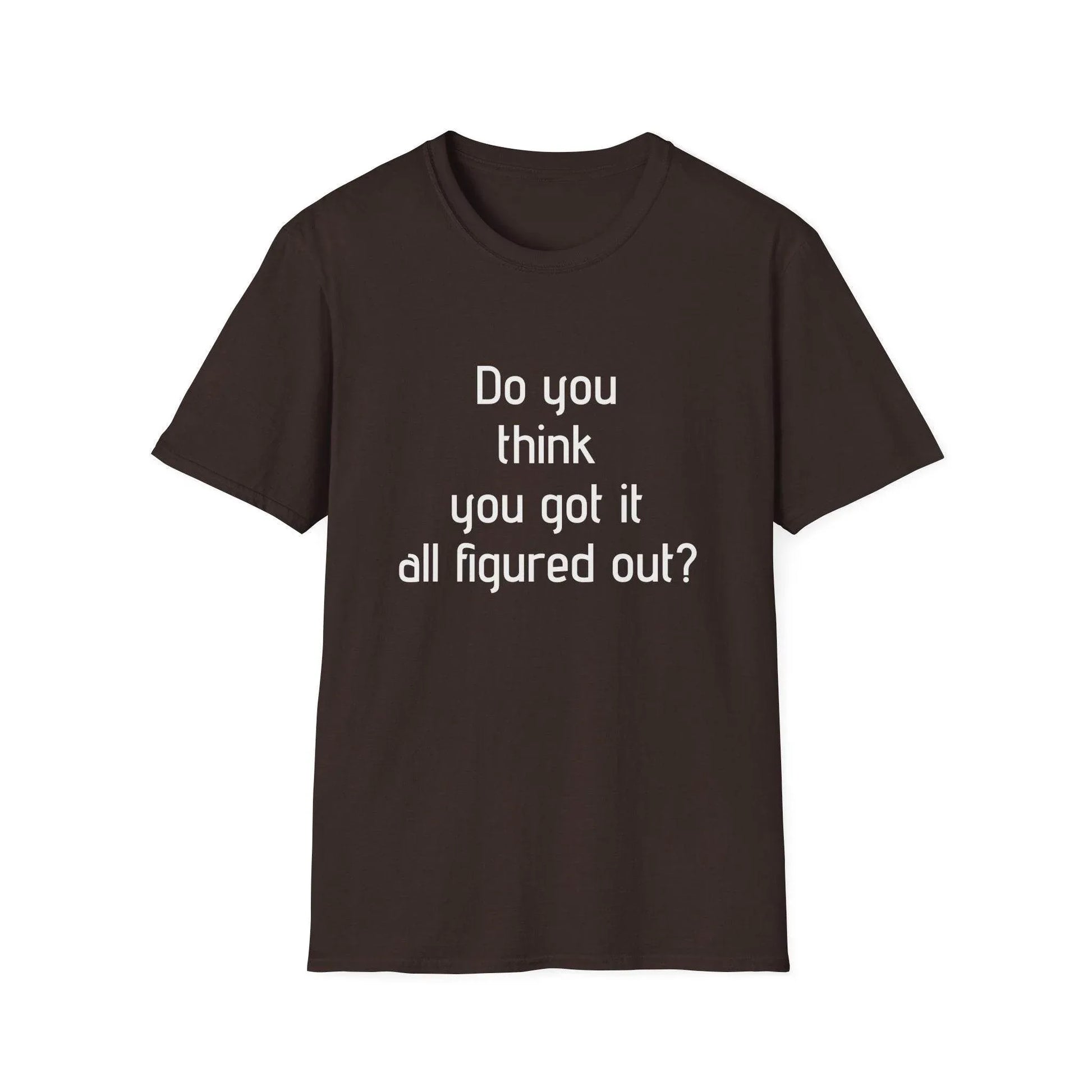 Unisex Softstyle T-Shirt - 'Think Again' - The Dreamer's Bookshop.