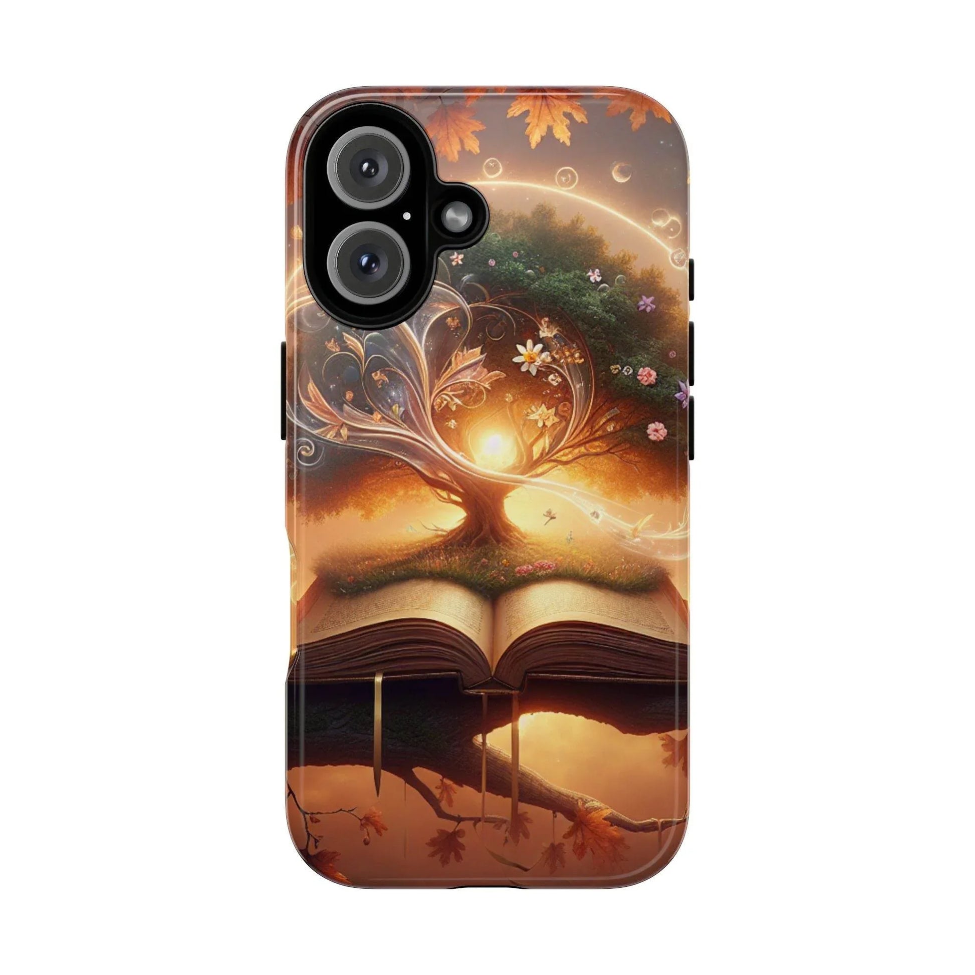 Nature-Inspired iPhone & Samsung Phone Case with Tree of Life Design - The Dreamer's Bookshop.