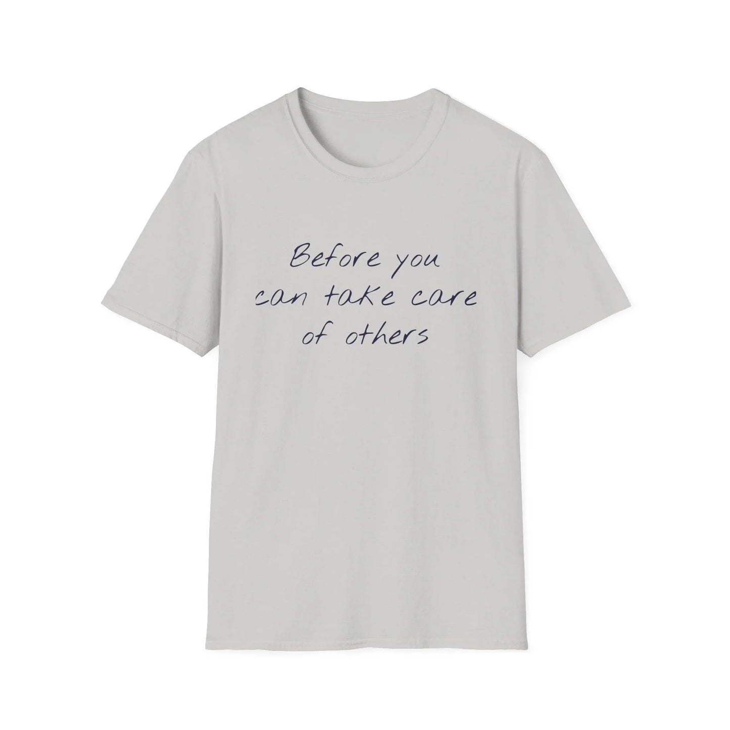 Unisex Softstyle T-Shirt - 'Take Care' Inspirational - The Dreamer's Bookshop.