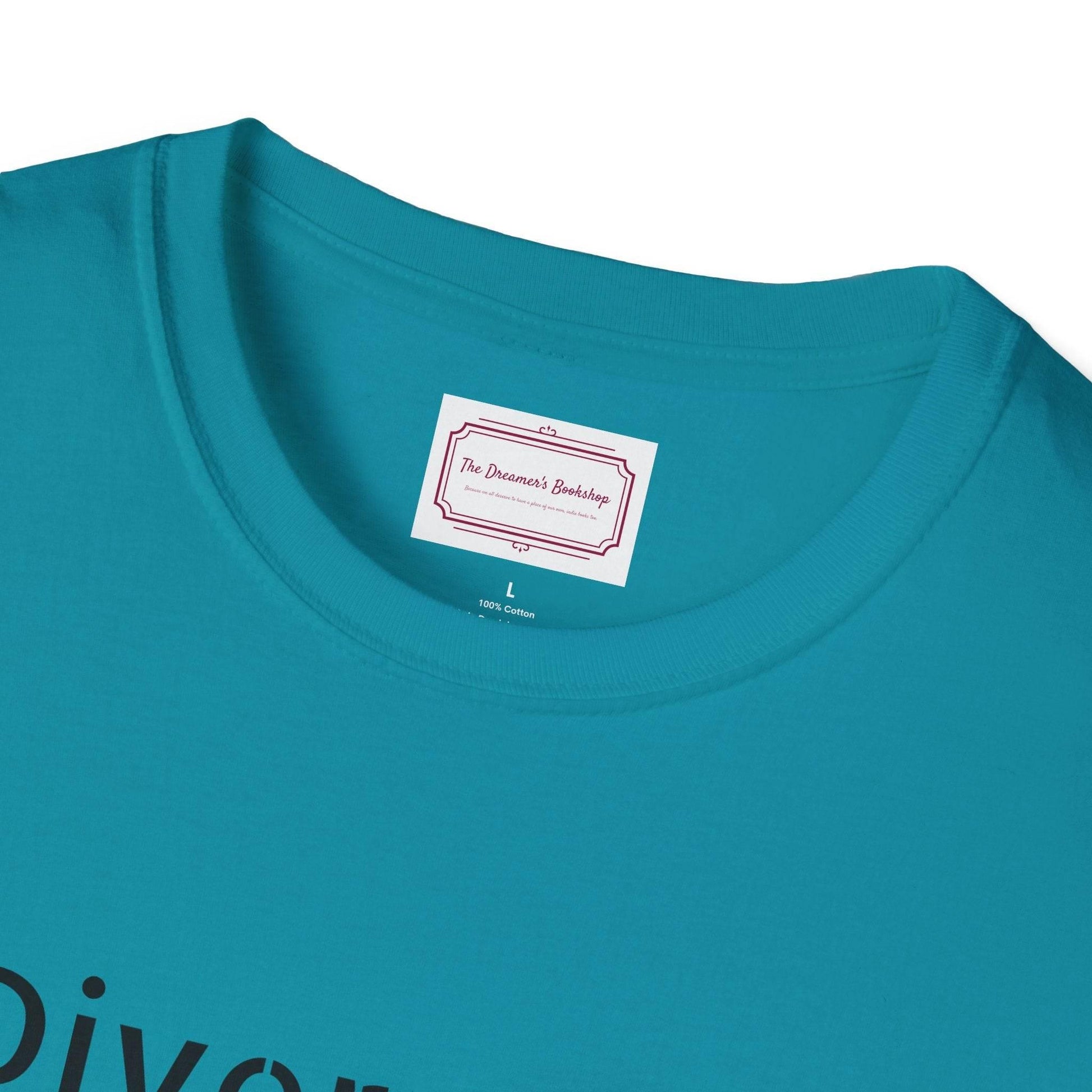 Divergent Neurodivergent T-Shirt - Unisex Softstyle Tee for Acceptance and Awareness - The Dreamer's Bookshop.