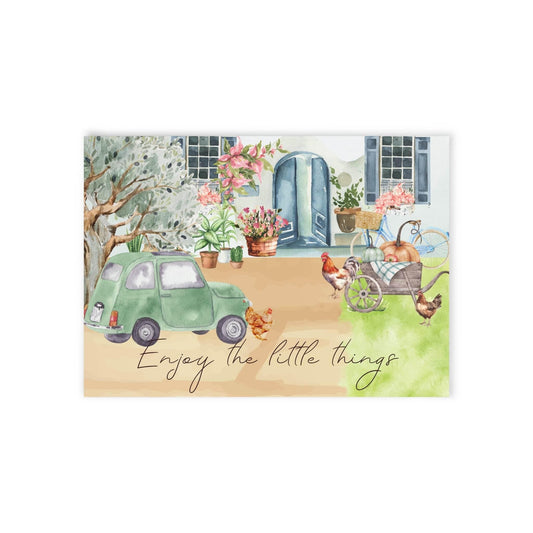 The Dreamer's Bookshop "Country side" Enjoy the Little Things Card - The Dreamer's Bookshop.