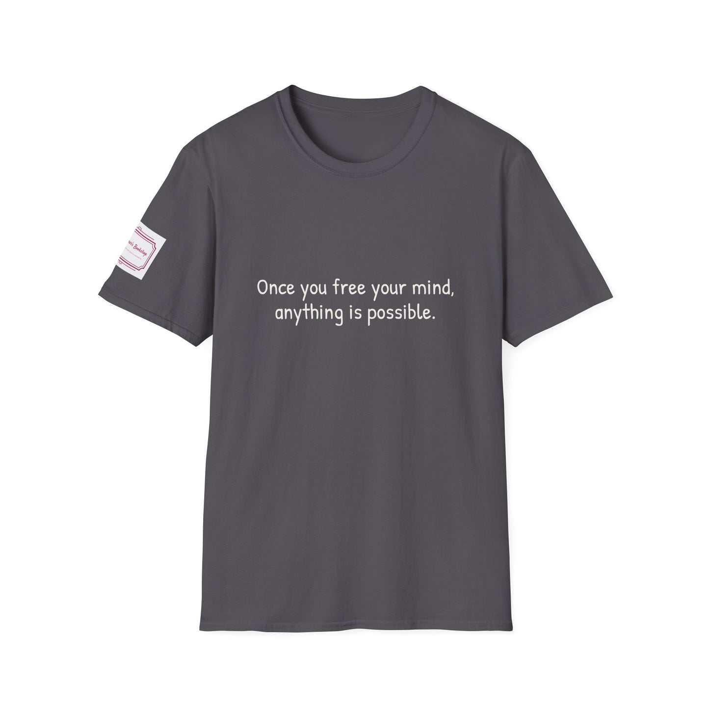 Unisex Softstyle T-Shirt - Poetical "Once you Free" Bookaddict