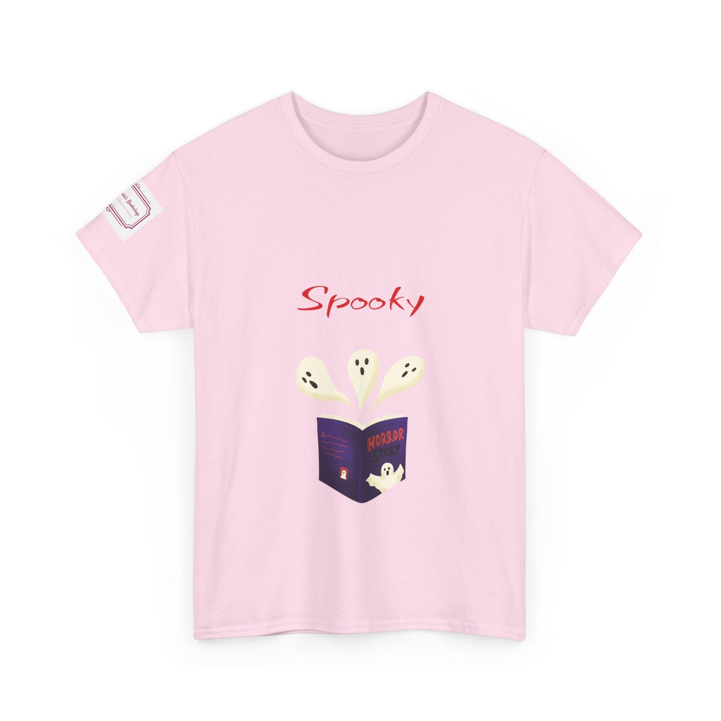UK - Fiction -  Unisex Heavy Cotton Tee - Spooky Books