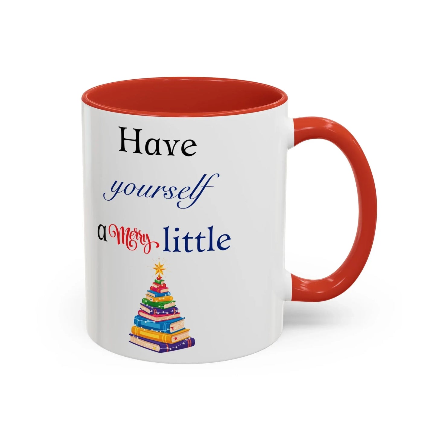 A Merry Little Bookmas - Coffee Mug - Gift for Book Lovers - The Dreamer's Bookshop.