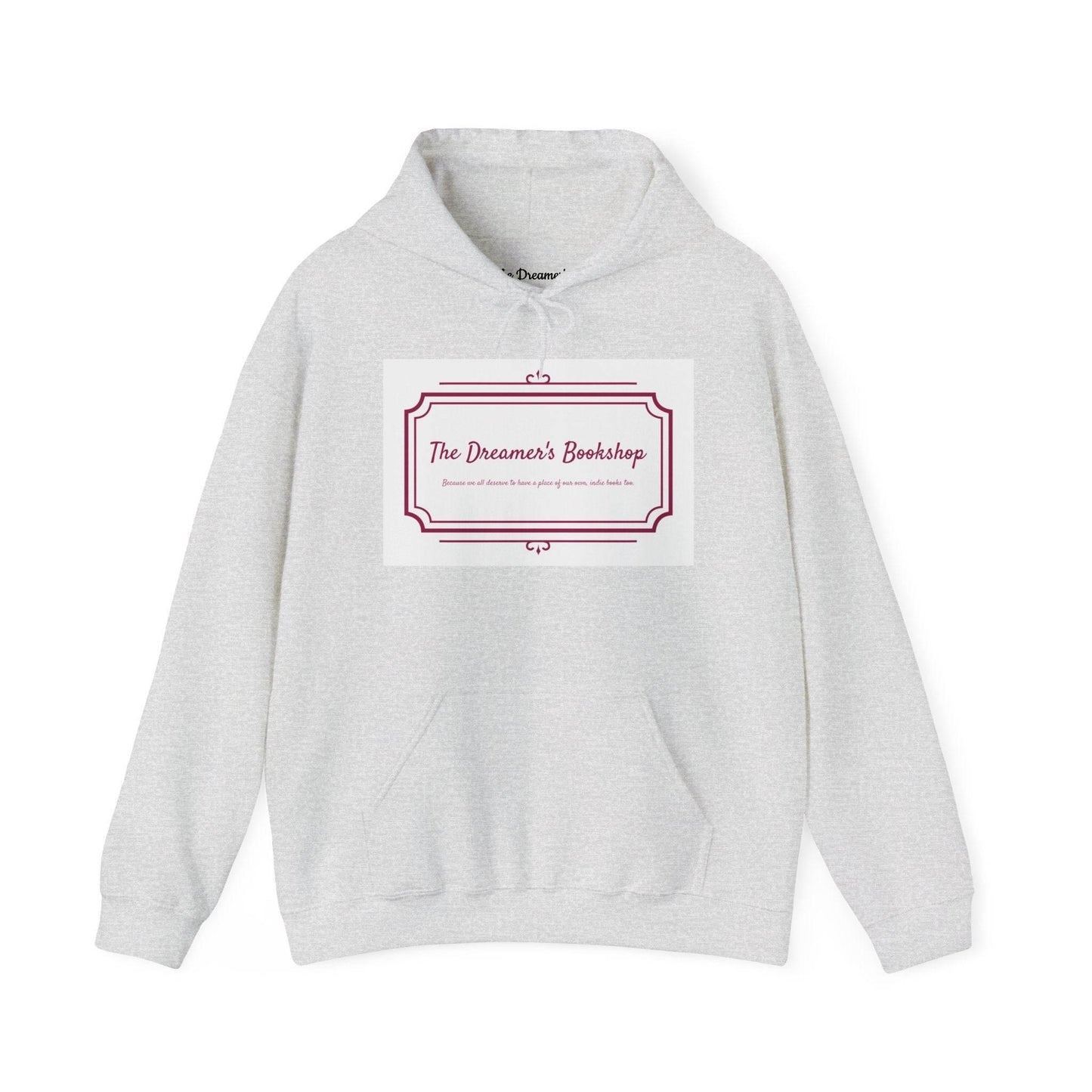 The Dreamer's Bookshop Unisex Hooded Sweatshirt - Cozy Literary Apparel - The Dreamer's Bookshop.