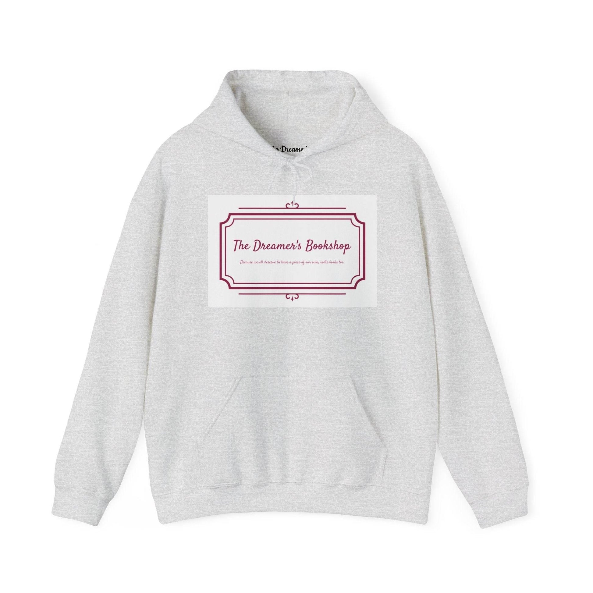 The Dreamer's Bookshop Unisex Hooded Sweatshirt - Cozy Literary Apparel - The Dreamer's Bookshop.