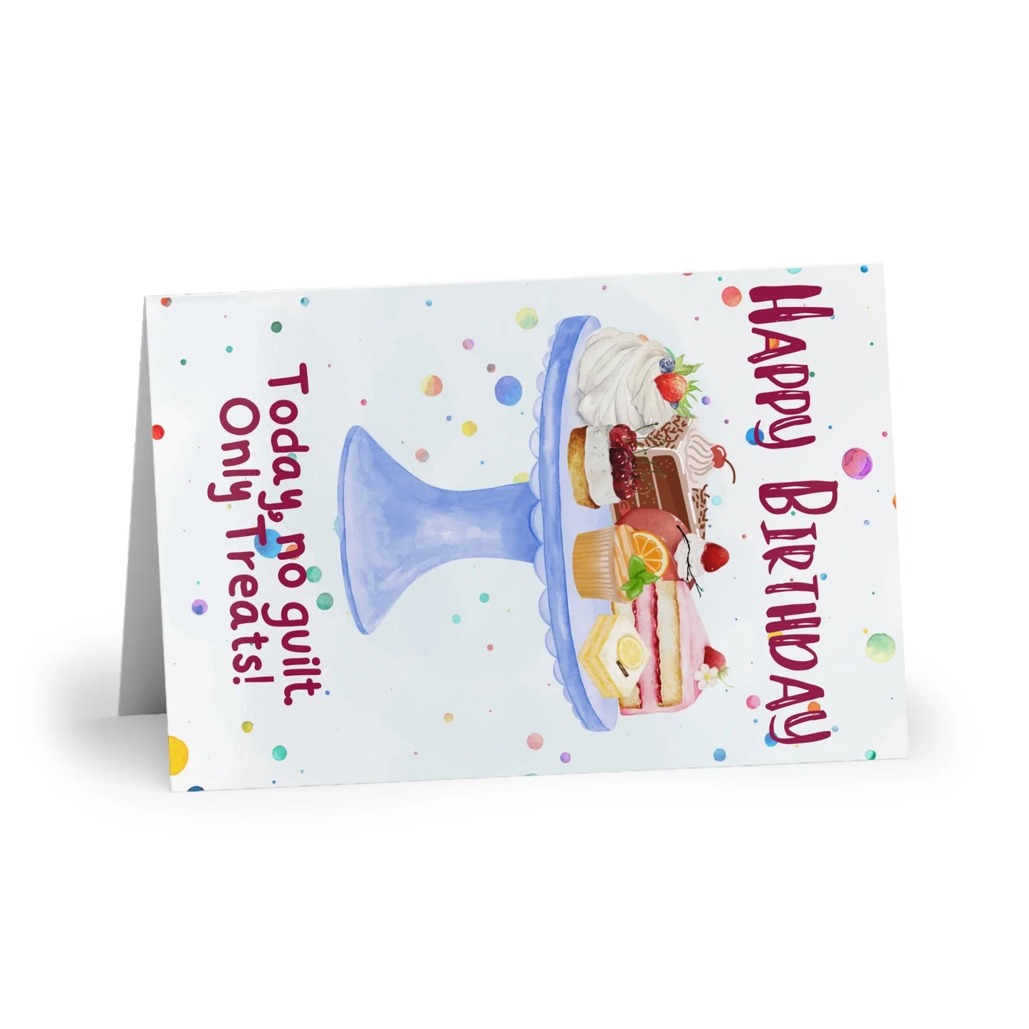 The Dreamer's Bookshop "Only Treats" Birthday Card - The Dreamer's Bookshop.
