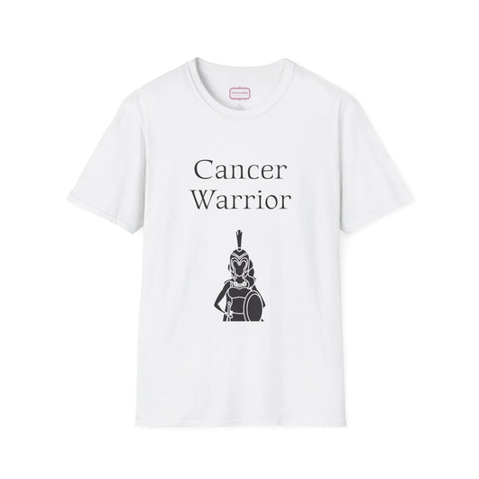 Cancer Warrior Unisex Softstyle T-Shirt - Embrace Your Battles - The Dreamer's Bookshop.
