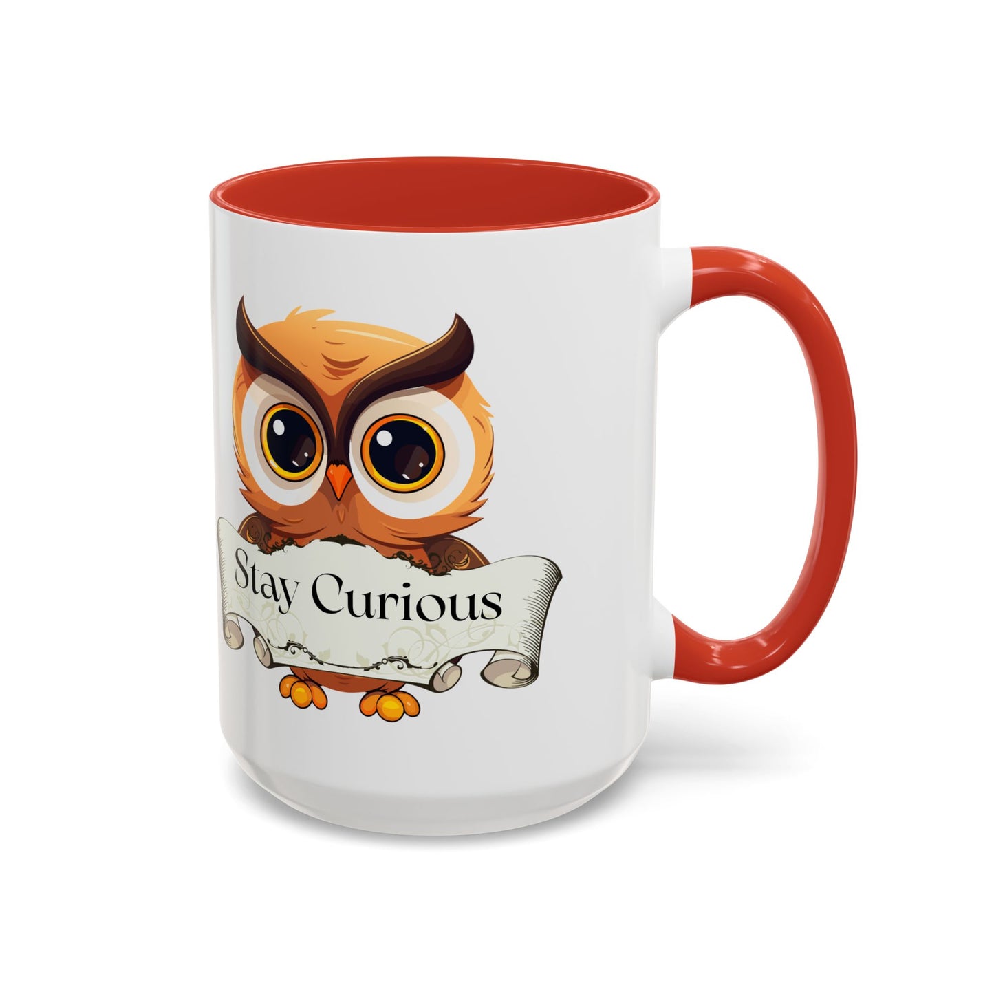 Dreamer's Bookshop "Stay Curious" Coffee Mug - Perfect Gift for Book Lovers