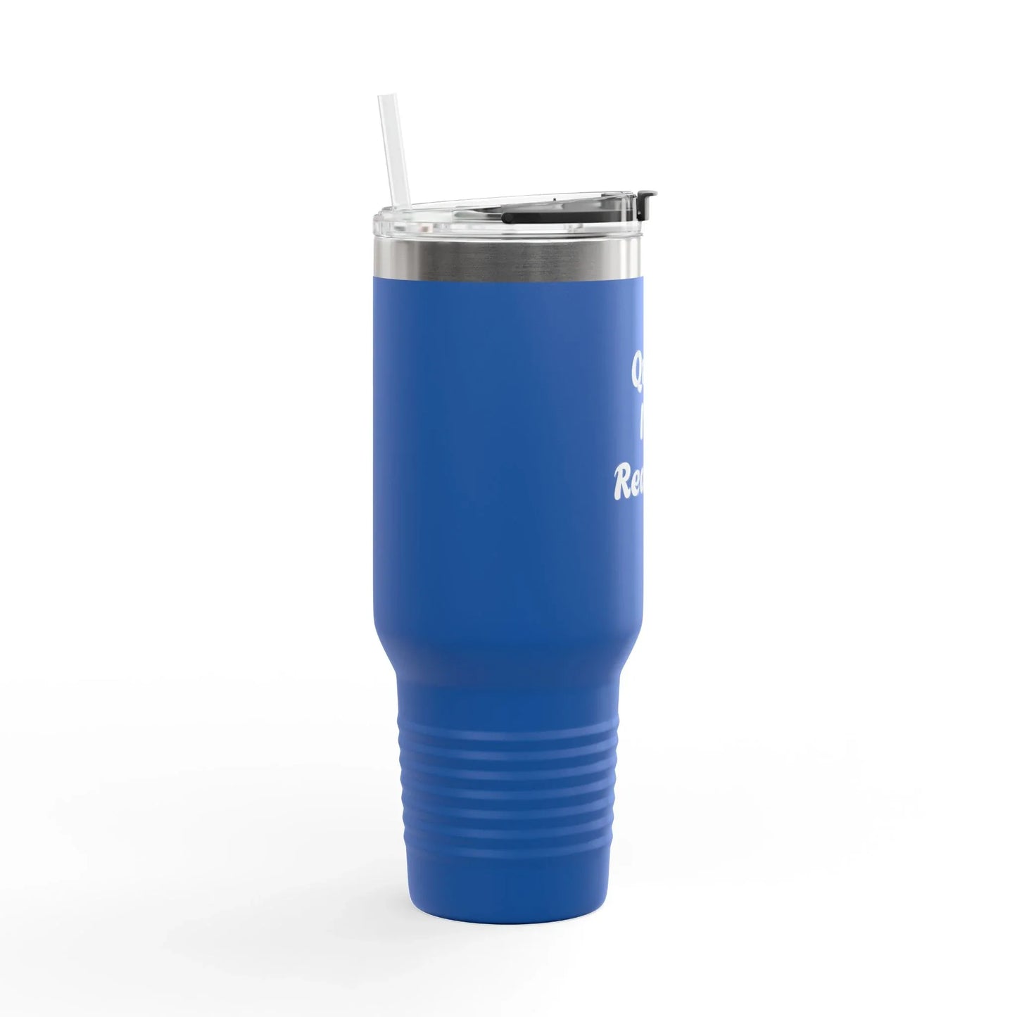 Insulated Travel Mug - "Quiet I'm Reading" - 40oz Coffee Cup for Book Lovers - The Dreamer's Bookshop.