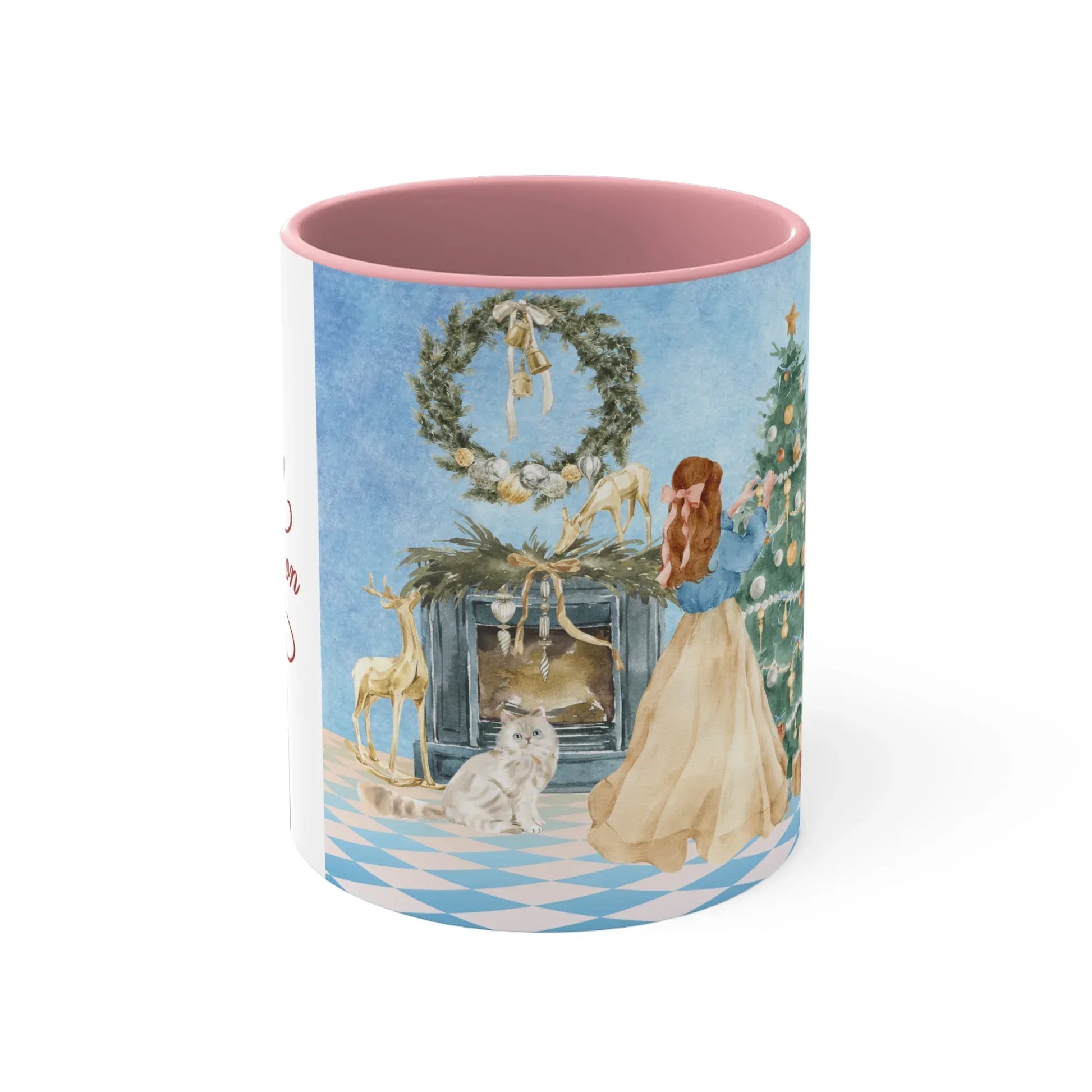 Christmas Tree Decoration Coffee Mug - 11oz tis the Season - The Dreamer's Bookshop.