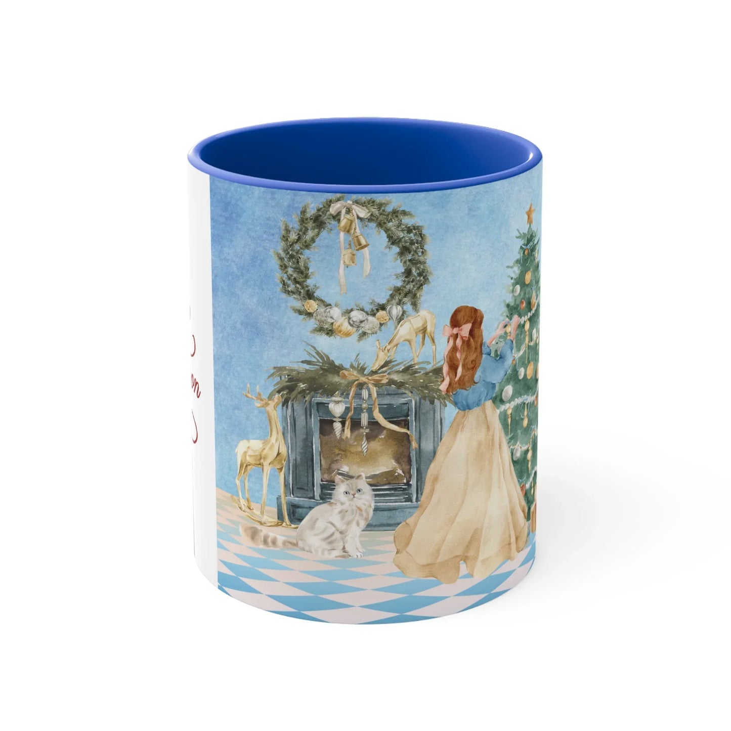 Christmas Tree Decoration Coffee Mug - 11oz tis the Season - The Dreamer's Bookshop.
